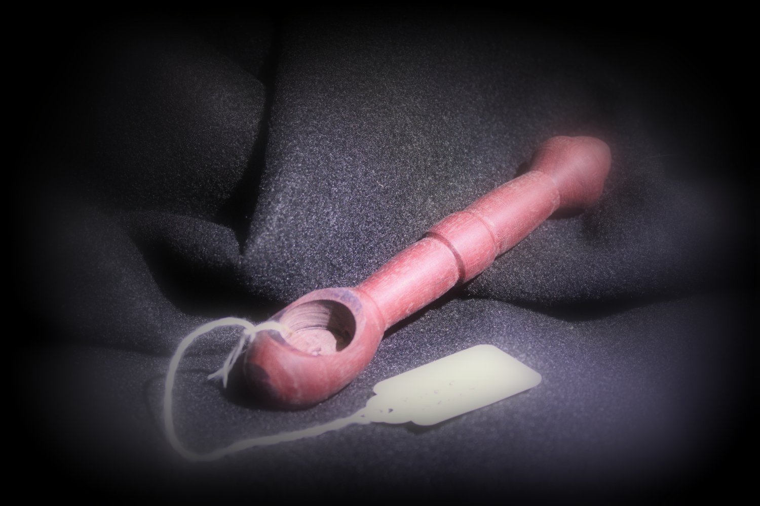 Purple Heart Pipe with carb hole