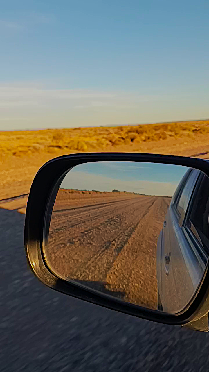 ripio en la ruta 40