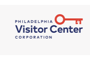 Logo of Philadelphia Visitor Center Corporation with a red key icon.