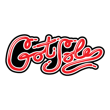 Stylized logo in red and black reads "Got Jokes" on a white background.