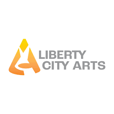 Liberty City Arts logo with stylized 'A' in yellow and orange, and the text 'Liberty City Arts' in gray.