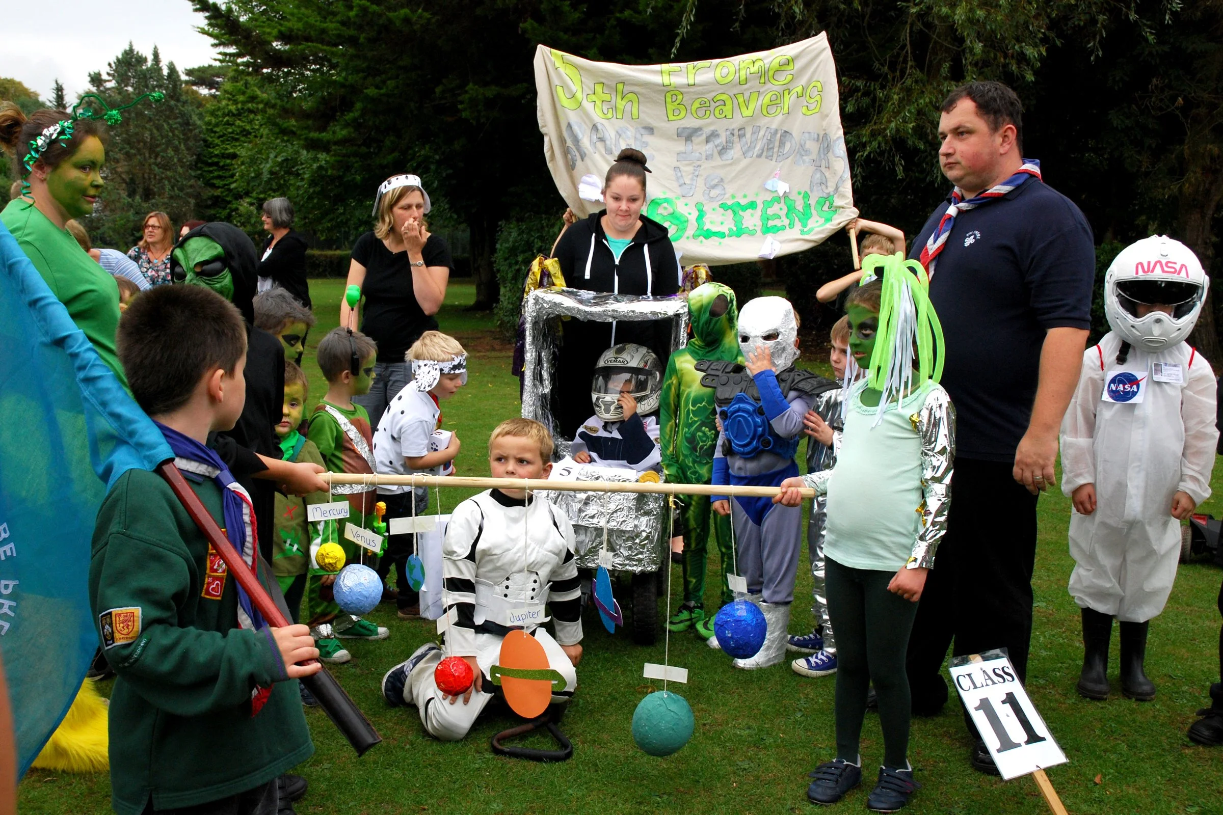 Space Invaders v Aliens - 5th Frome Beavers