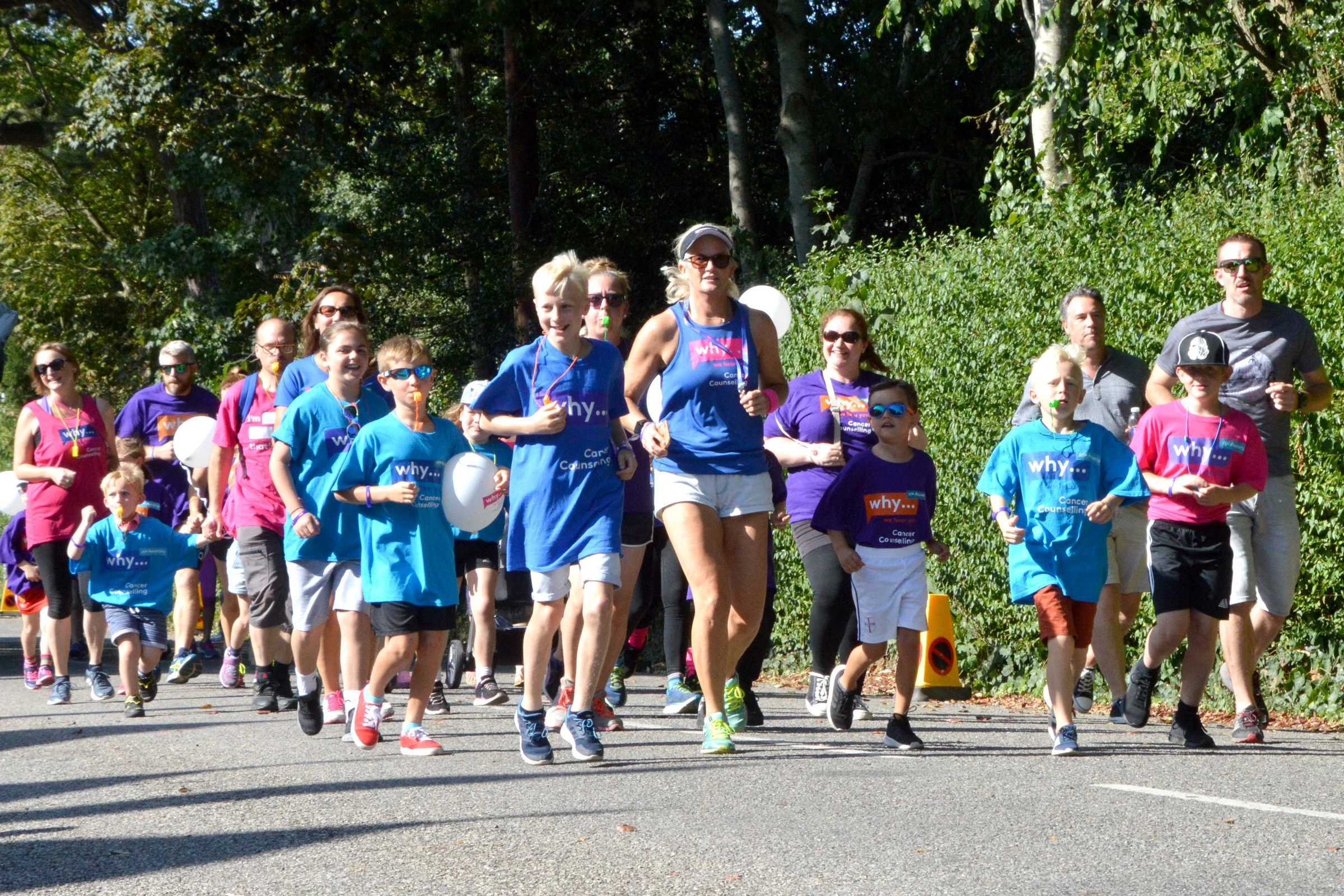 Carnival Mile - Rachel Clarke & Friends - 365 miles for WHY