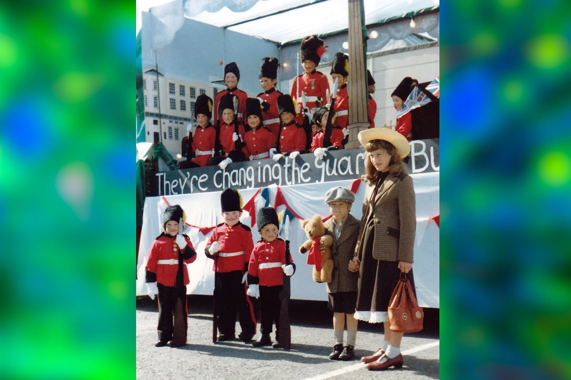 Christopher Robin & Alice at Buckingham Palace - Frome Mothers Club