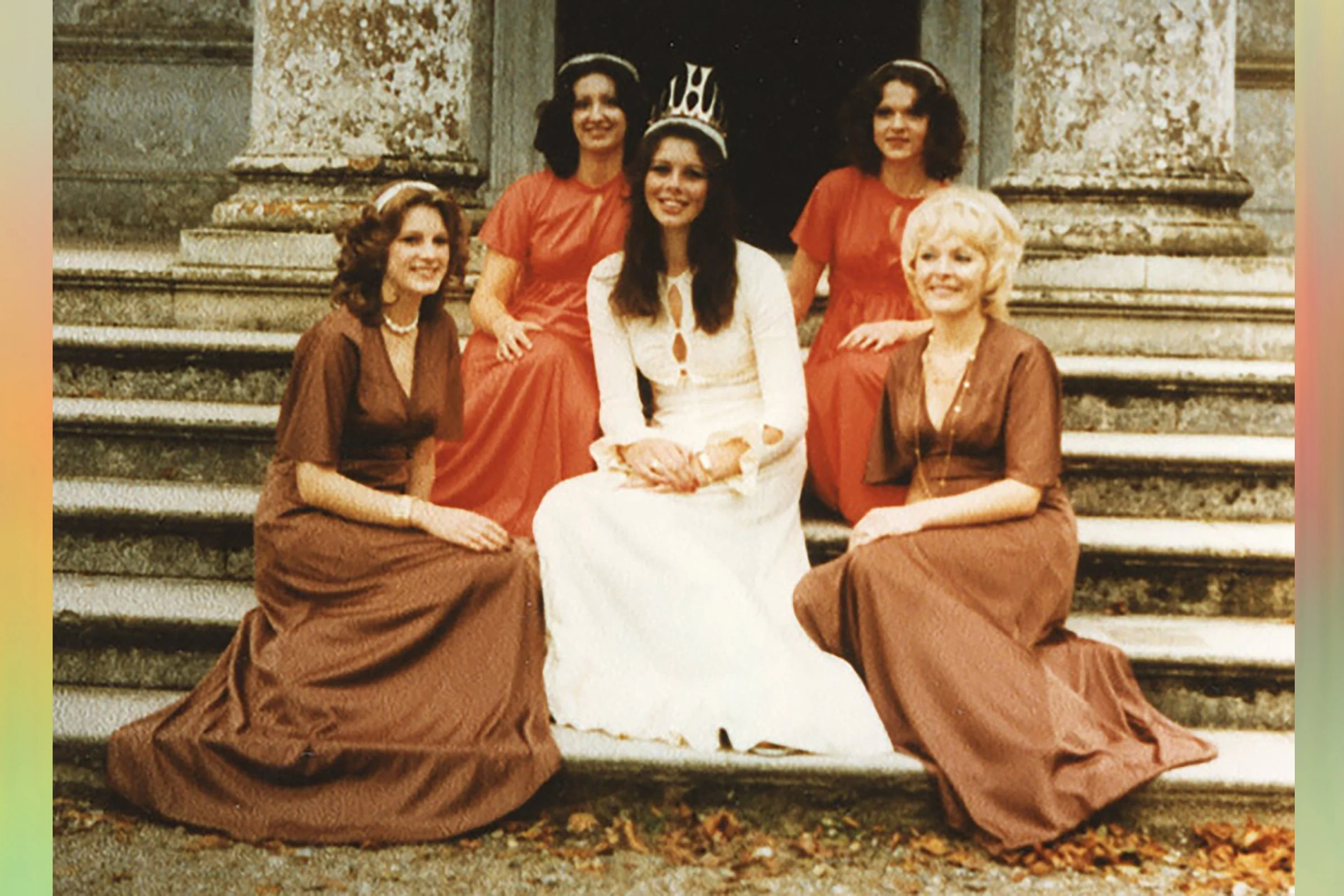  JAYNE  with LYNN, ROSEMARY, JULIE & SANDRA 1976