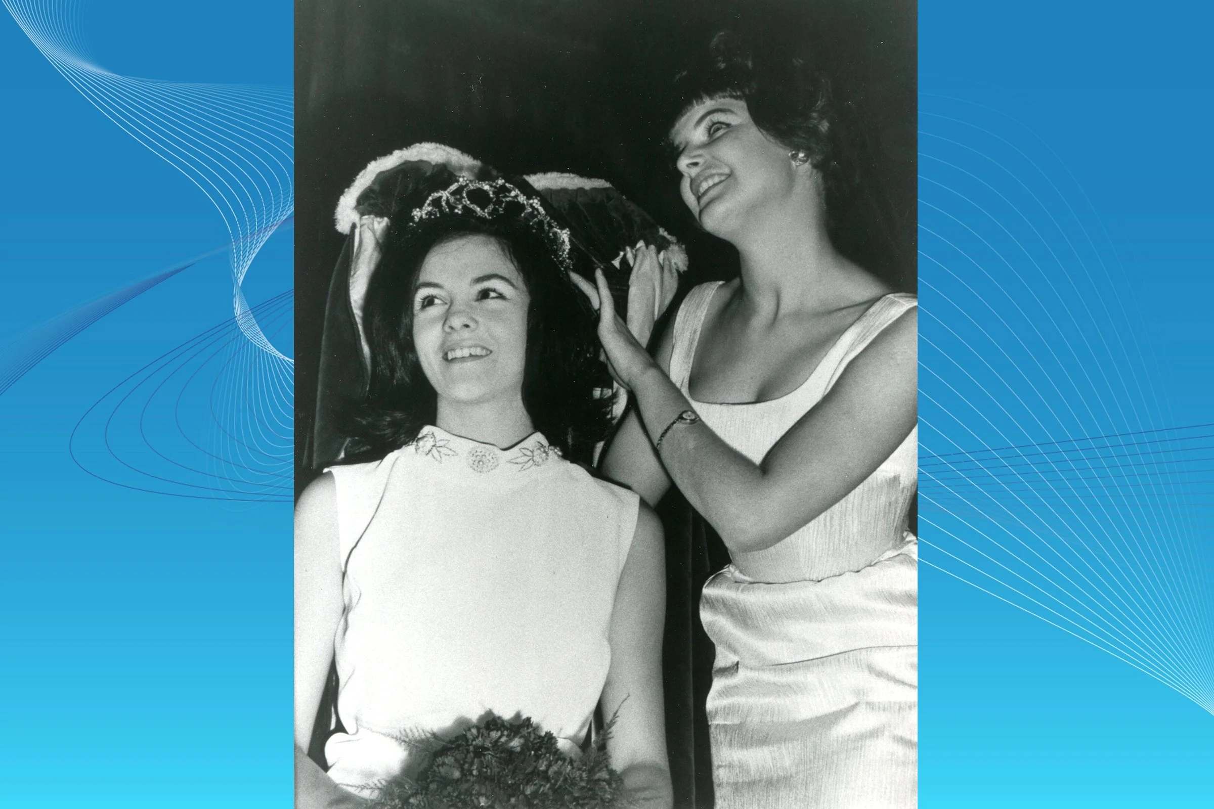  JOANNE  being crowned 1966