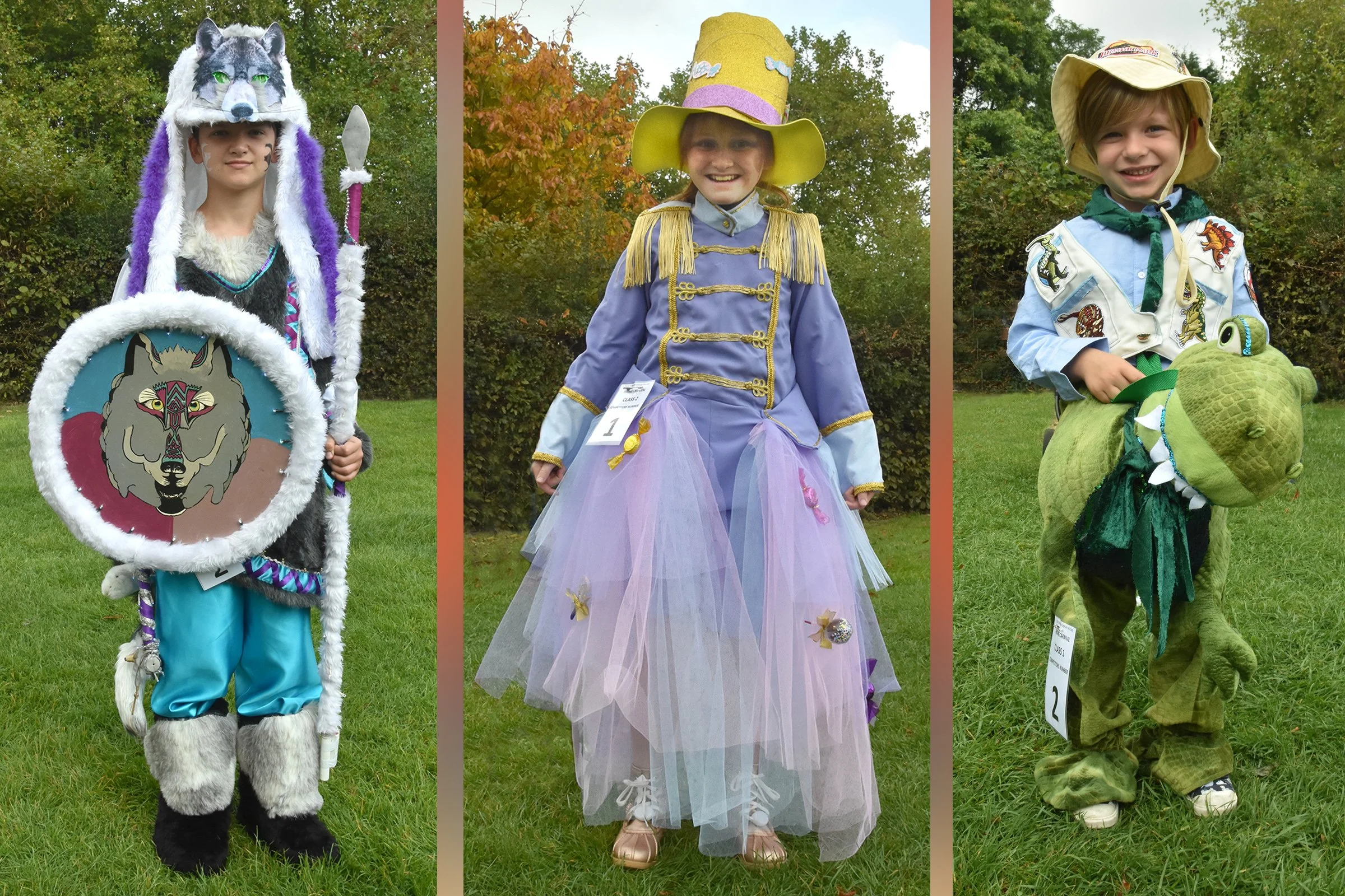 The Wolf Warrior - Freddie Hills; Candy Girl - Robyn Ealson; Dinosaur Adventure - Harry Streets