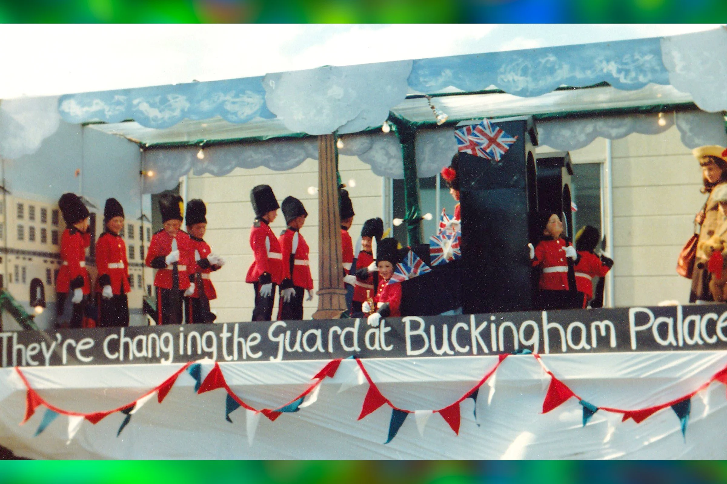 Christopher Robin & Alice at Buckingham Palace - Frome Mothers Club