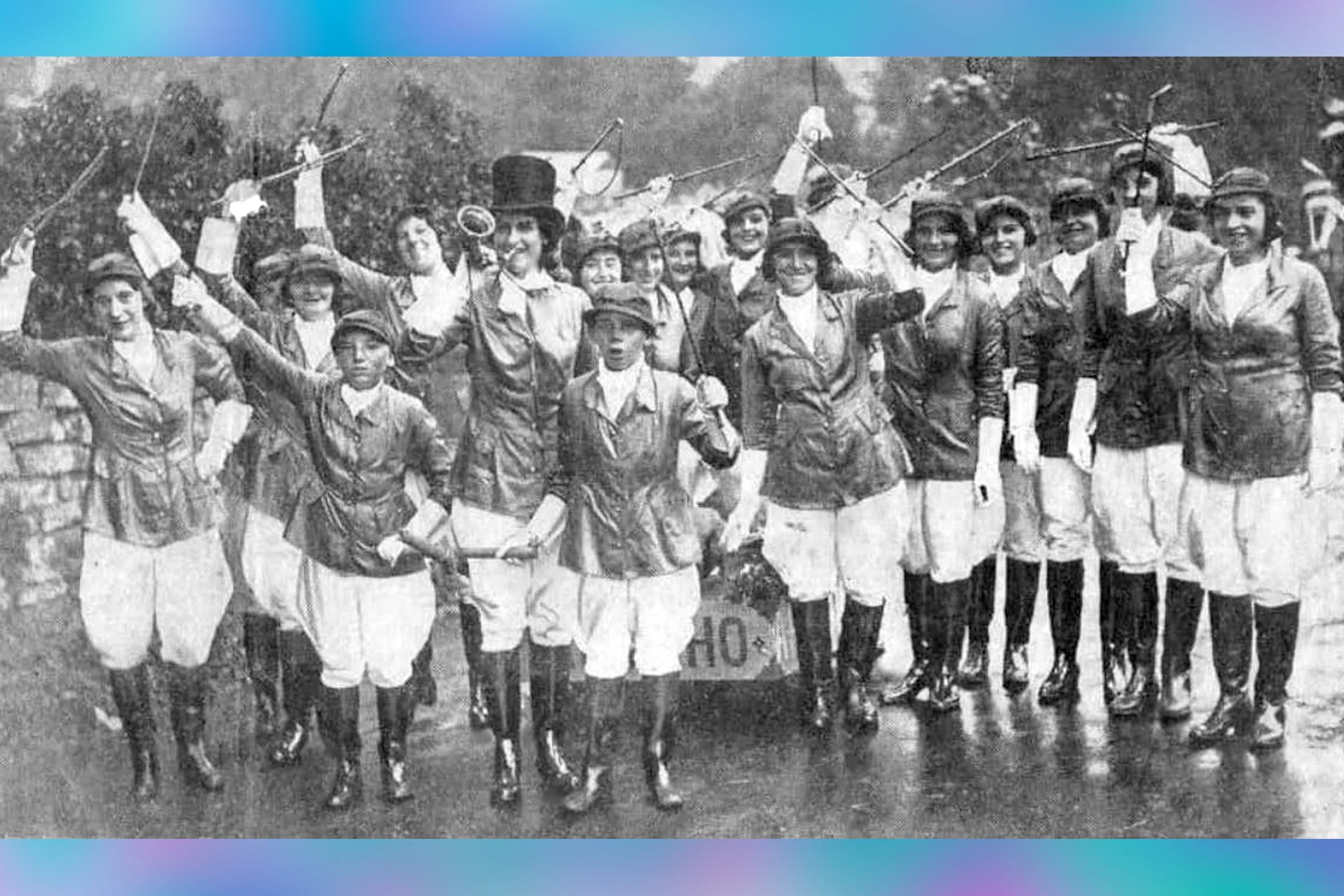  A Hunting We Will Go  Mrs R Brown