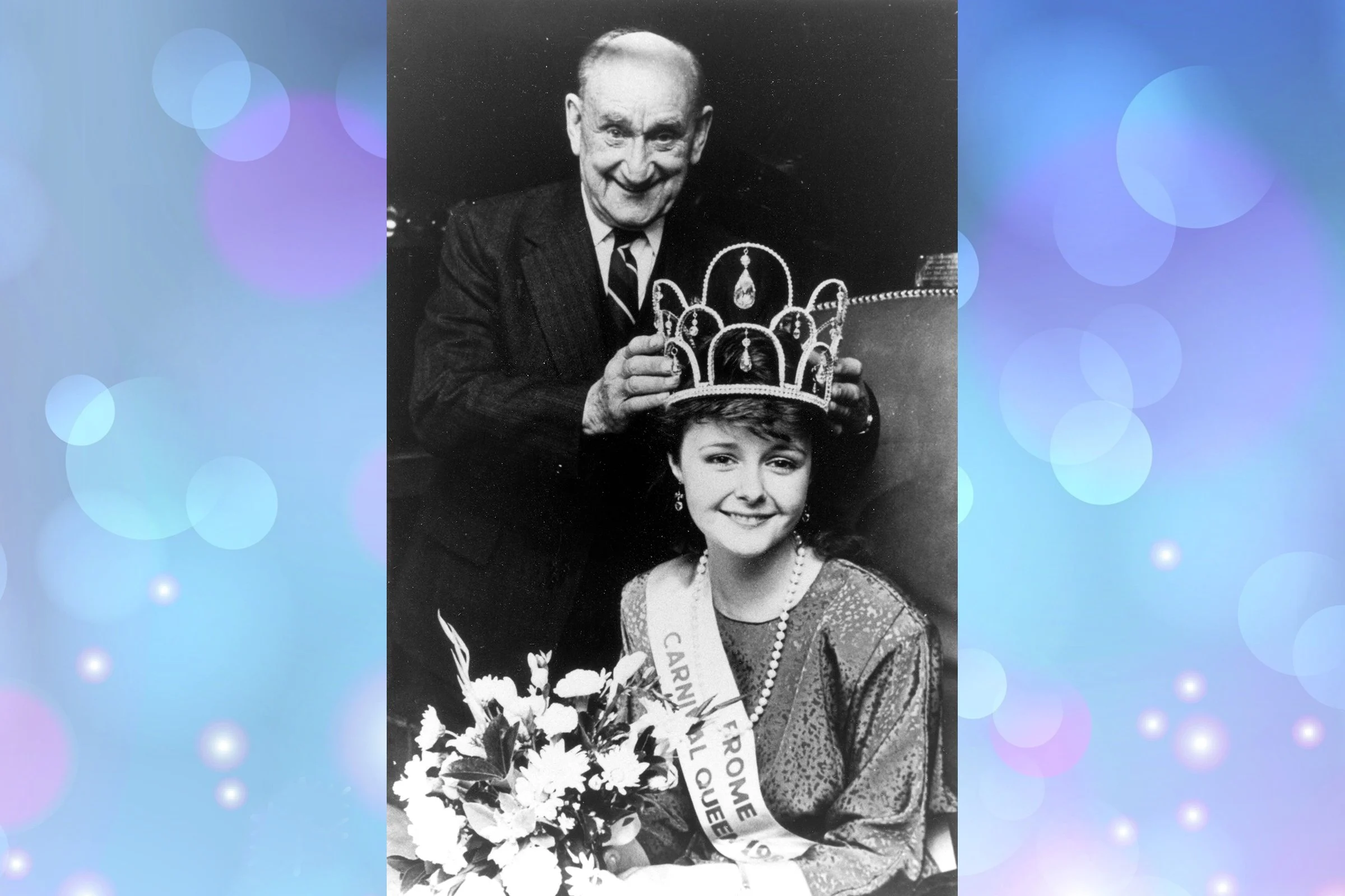  GINA  being crowned by Norman Hall