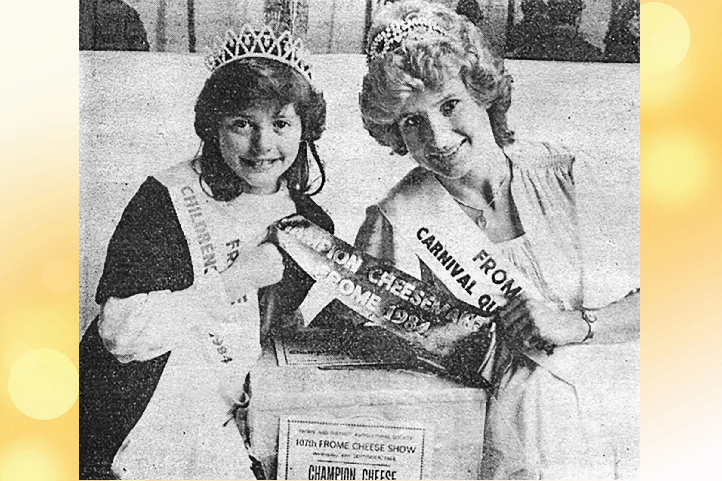QUEEN  HELEN  with CHILDREN'S QUEEN  MICHELLE PATRICIA WATSON  1984