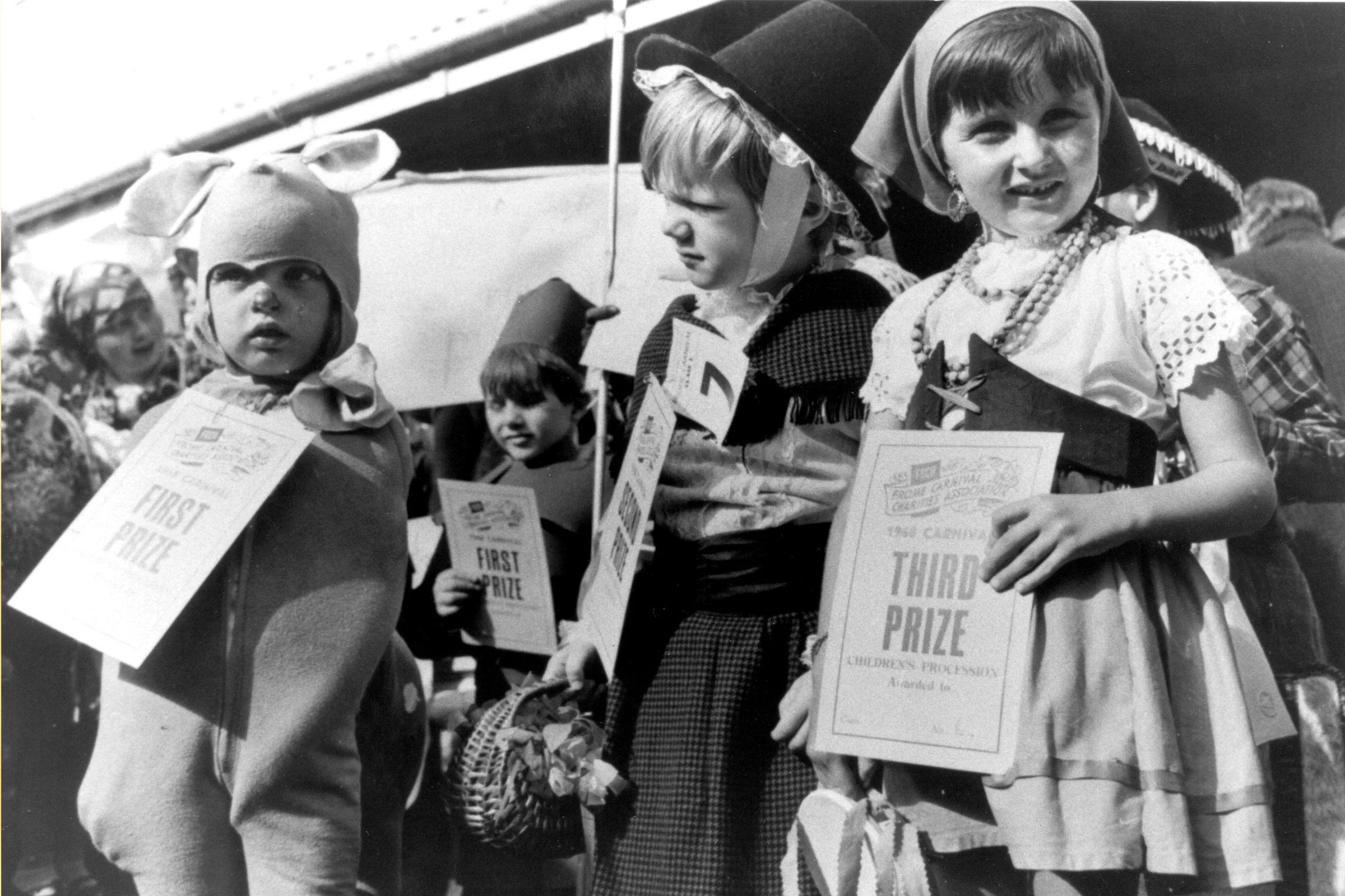 Mouse - Helen Turner; Welsh Girl - S Tiley; Gipsy Girl - Sarah Peters