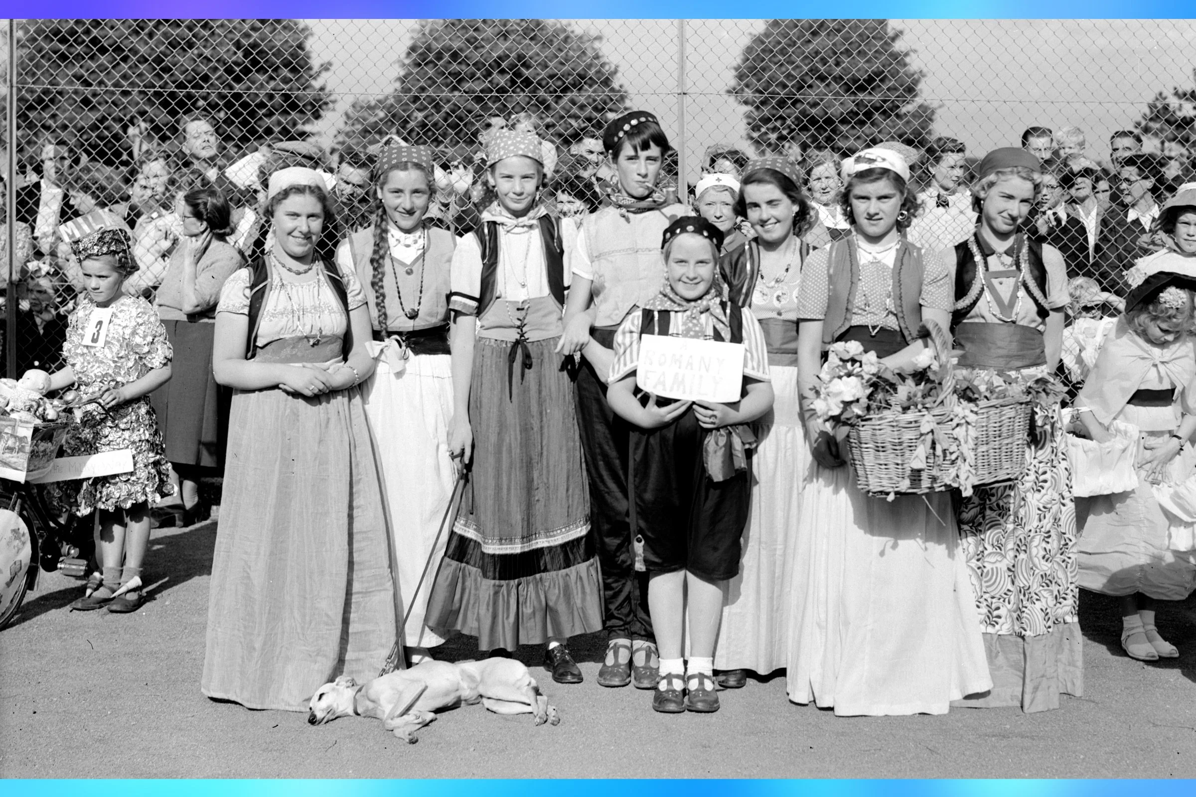 A Romany Family - Red Cross Cadets