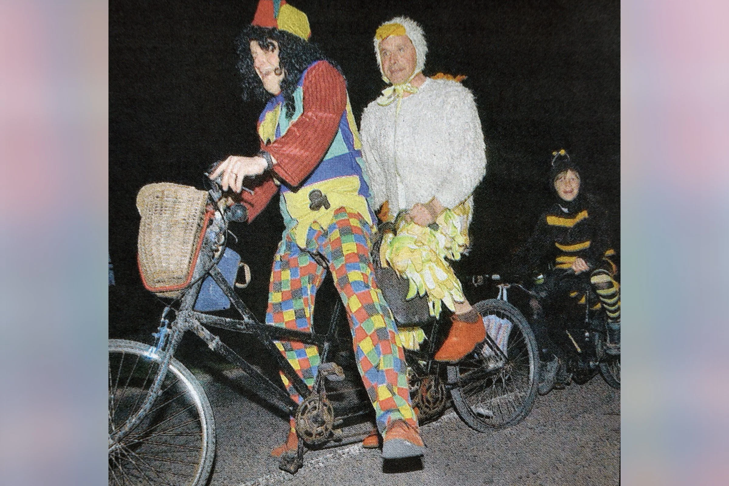 Clowning bike collectors
