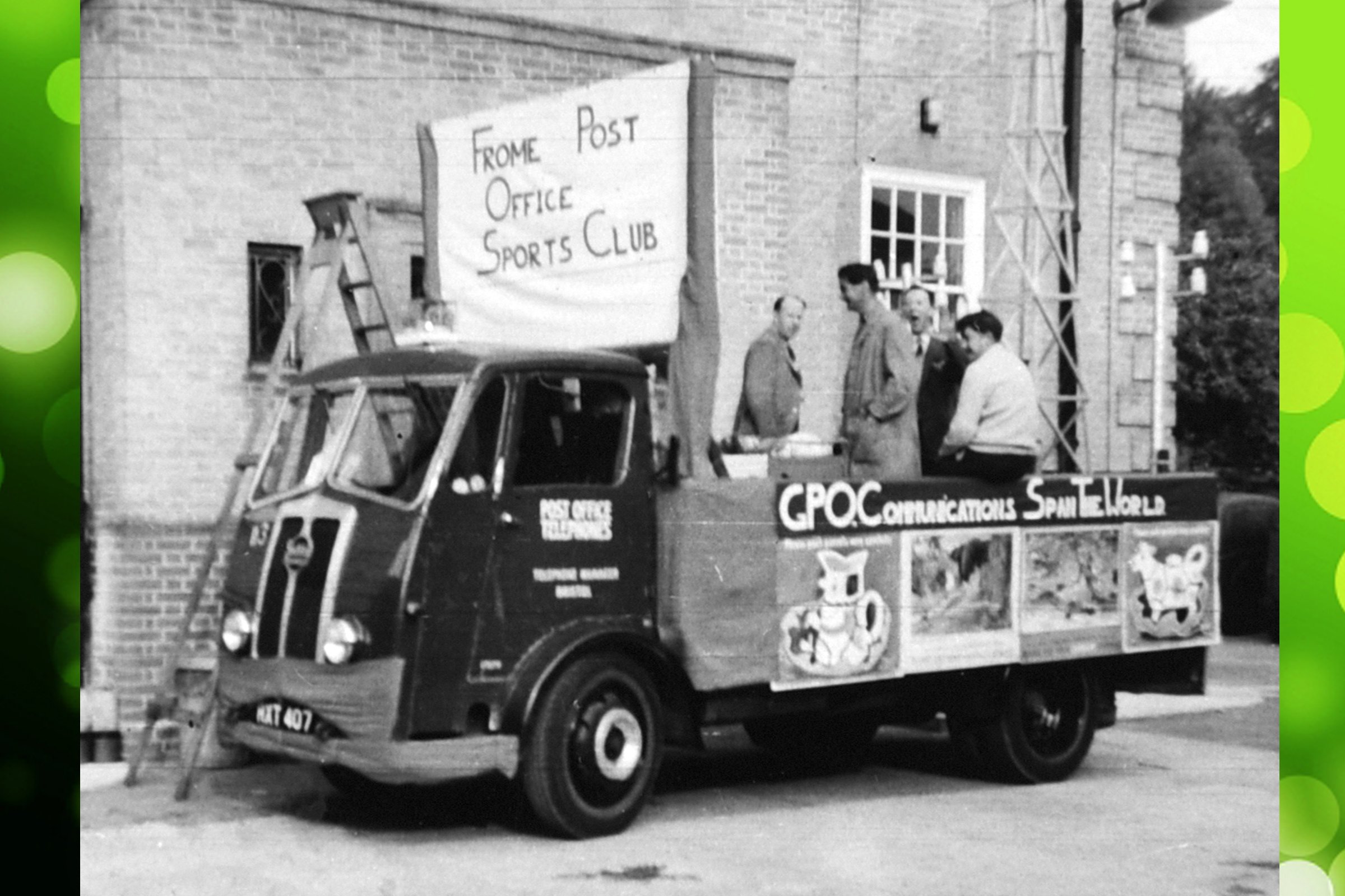 GPO Communications Span The World - Frome GPO Sports Club