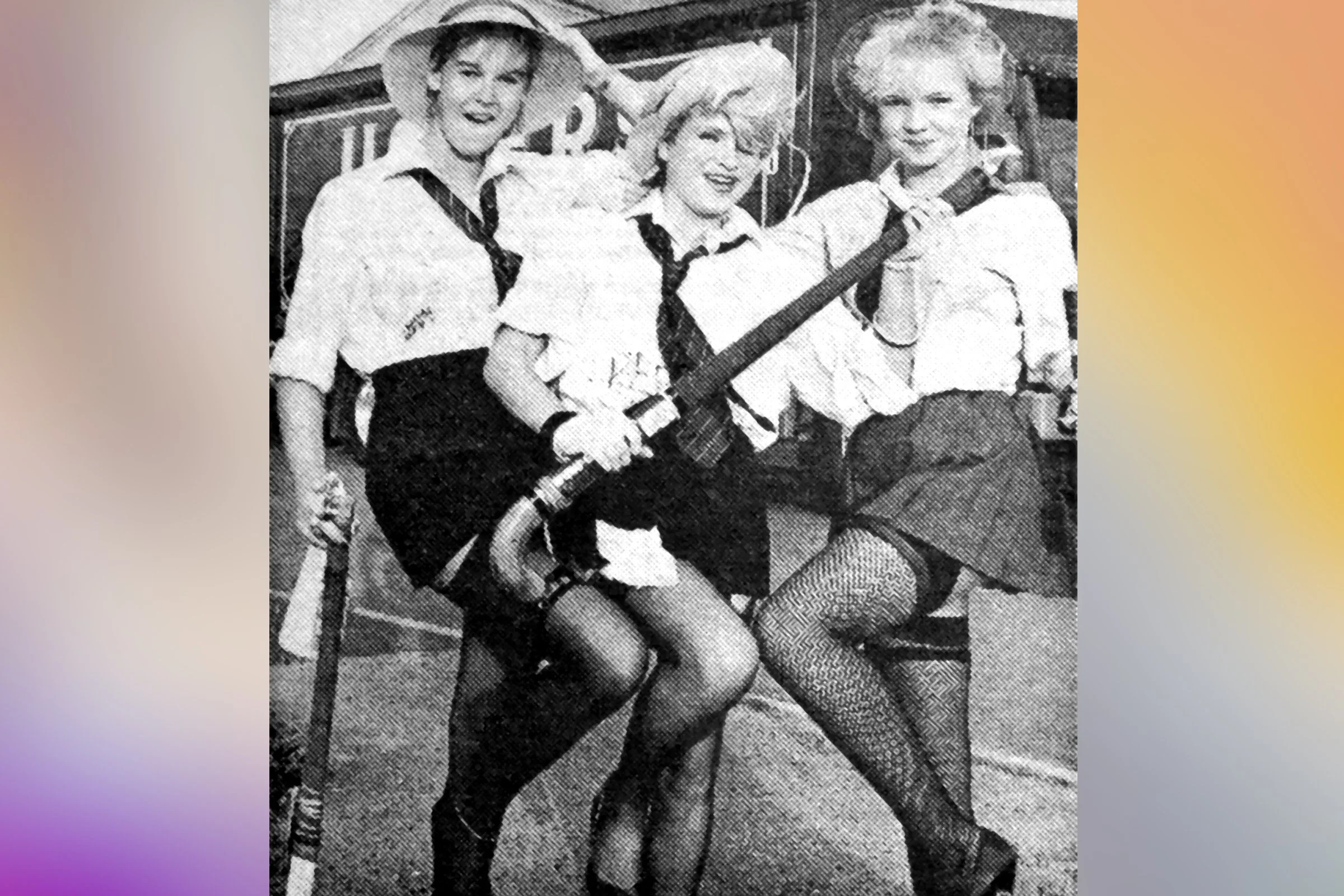 St Trinians Trio - Vicky Norman, Rachel Yates & Lara Palfrey