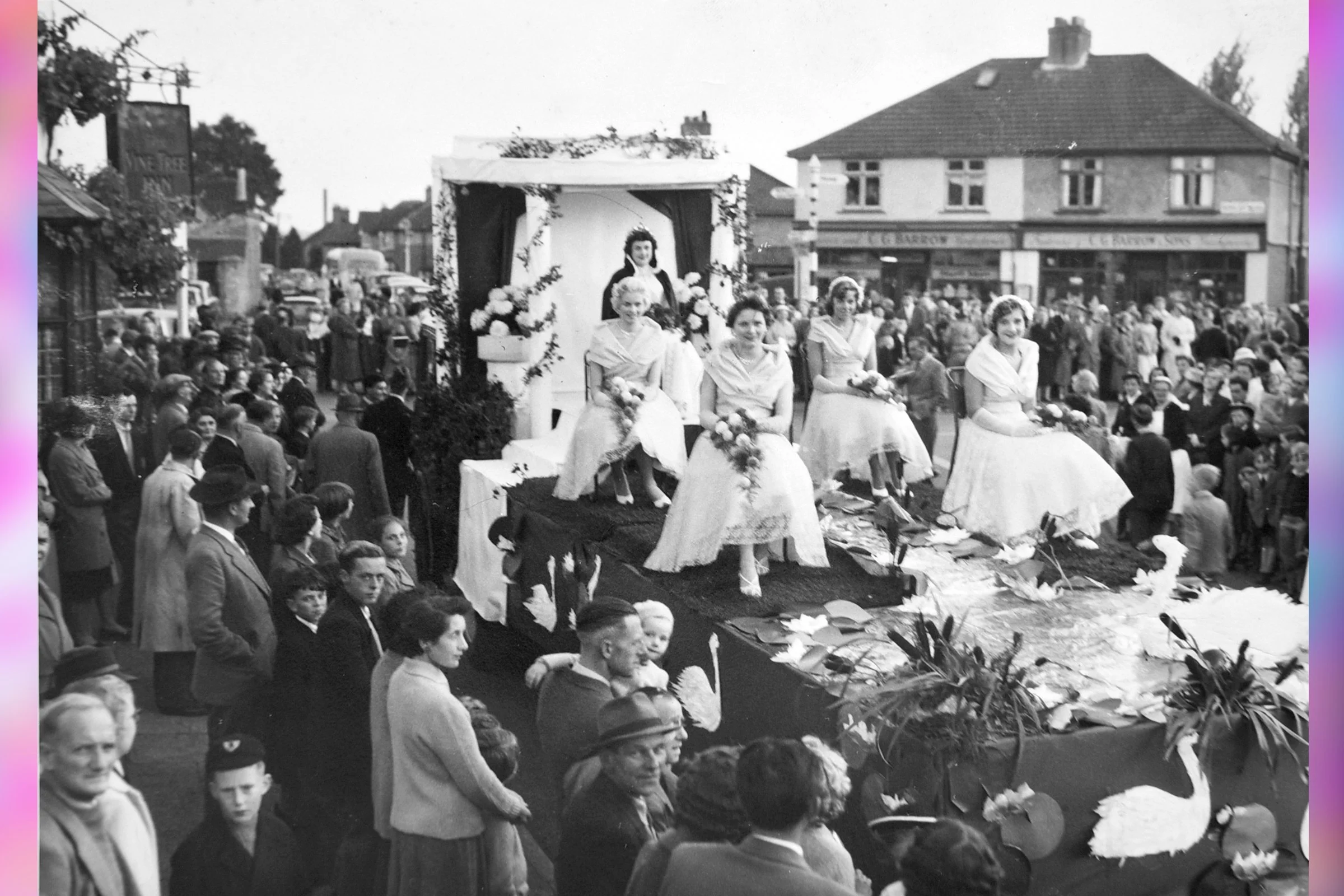  BARBARA  with PAT BURNS, DAPHNE BLACKHALL, PAULINE BATEMAN & JULIE PILLINGER 1958