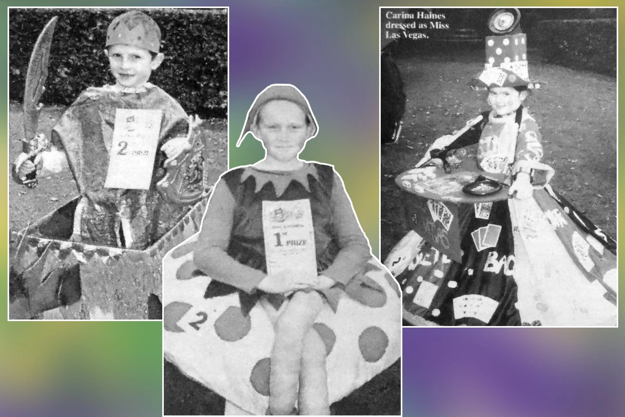 George & Dragon - Aston Jones; Pixie on Toadstool - Selina Barrow; Miss Vegas - Carina Haines