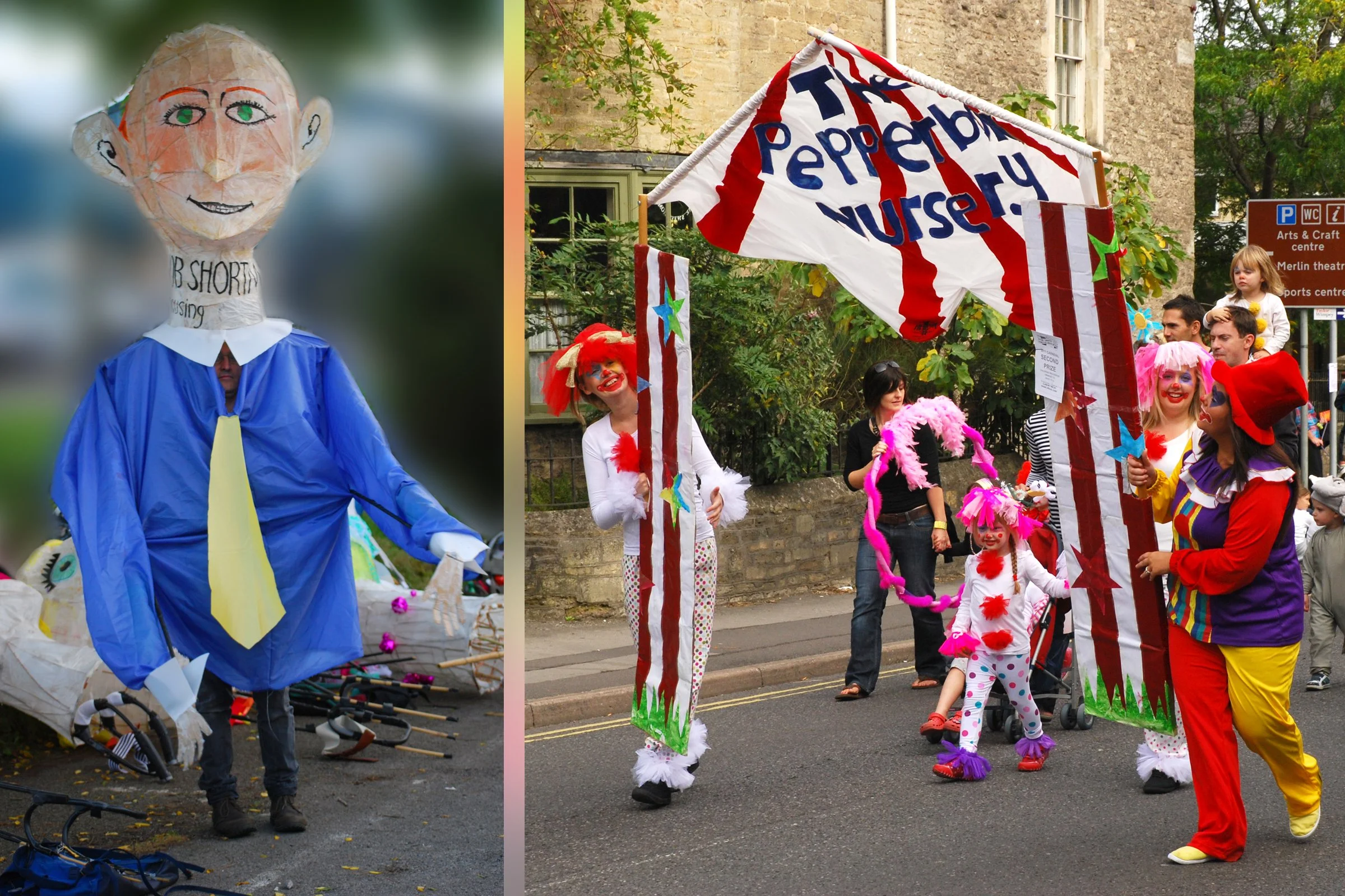 Big Heads - Home In Frome; Circus - Pepperbox Nursery