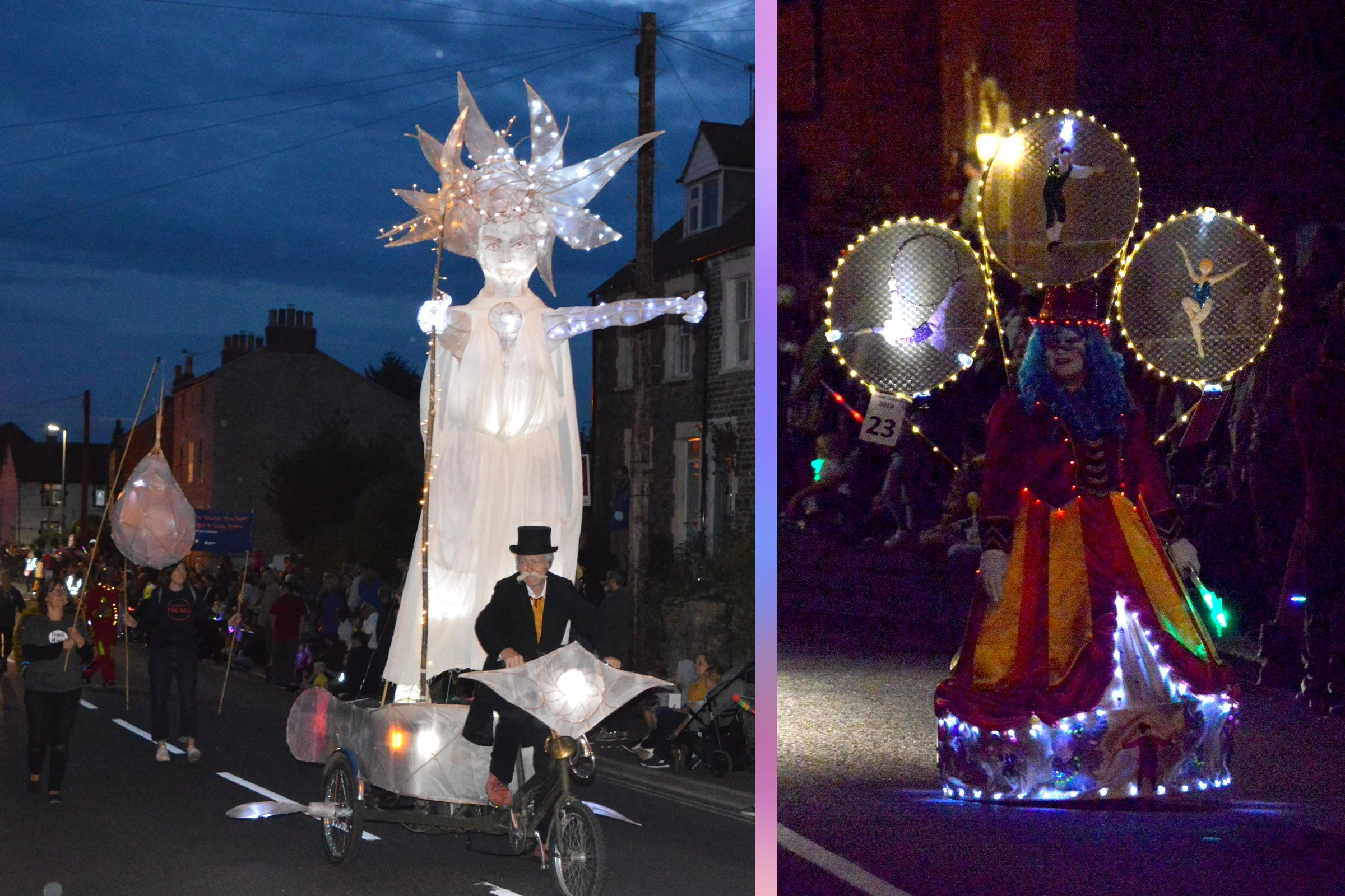 Illuminated Figurine; Circus Fantastic - Karen Knapp