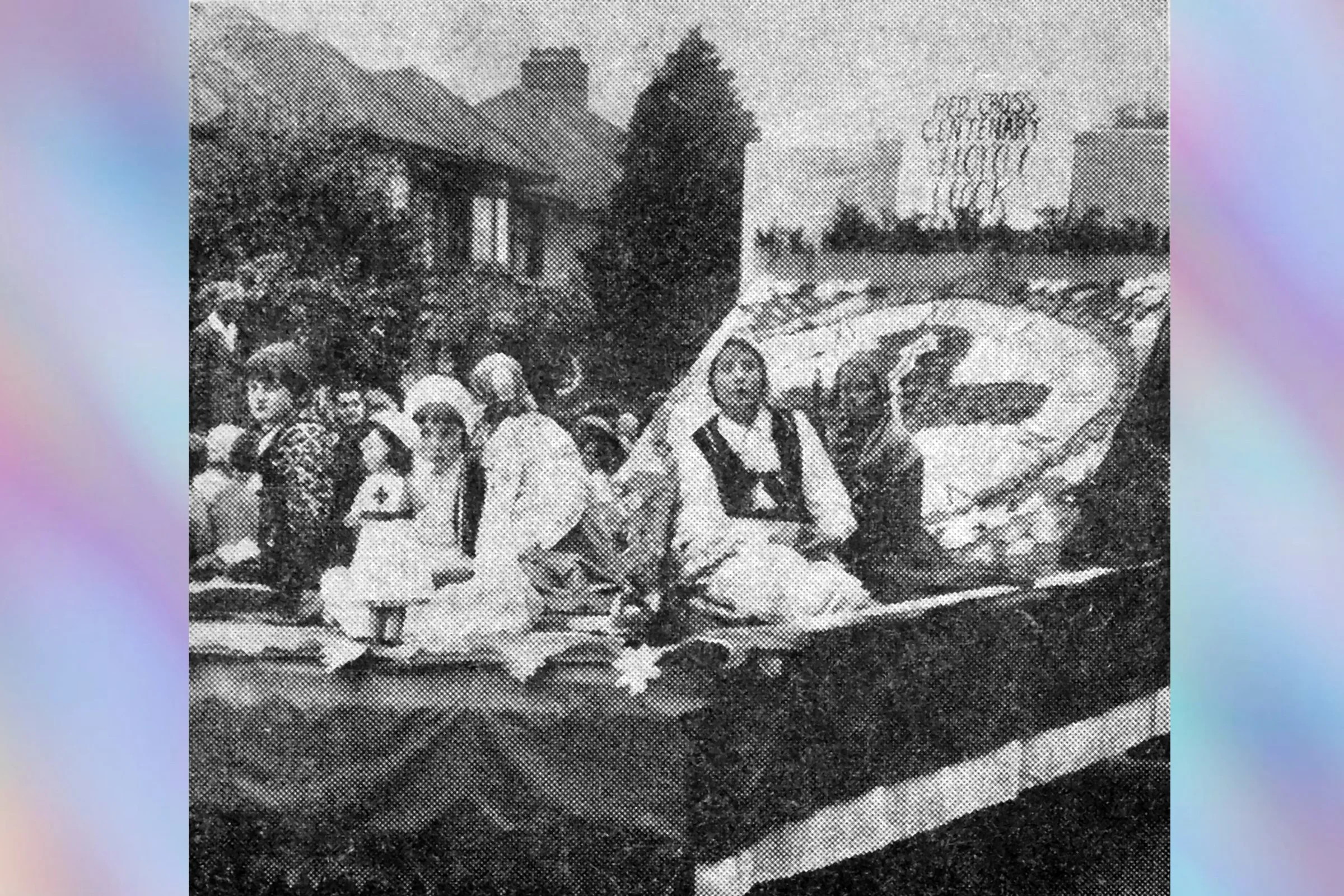 Red Cross Centenary Floral Clock