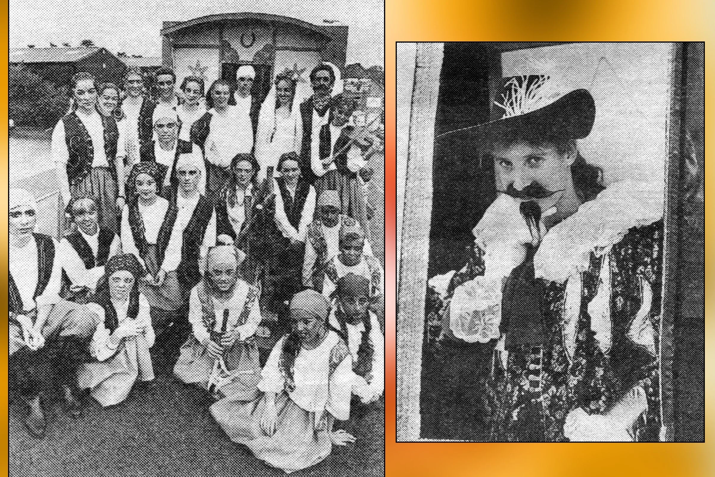 Romany Romance - Frome Swimming Club; Laughing Cavalier - Tracy Allen