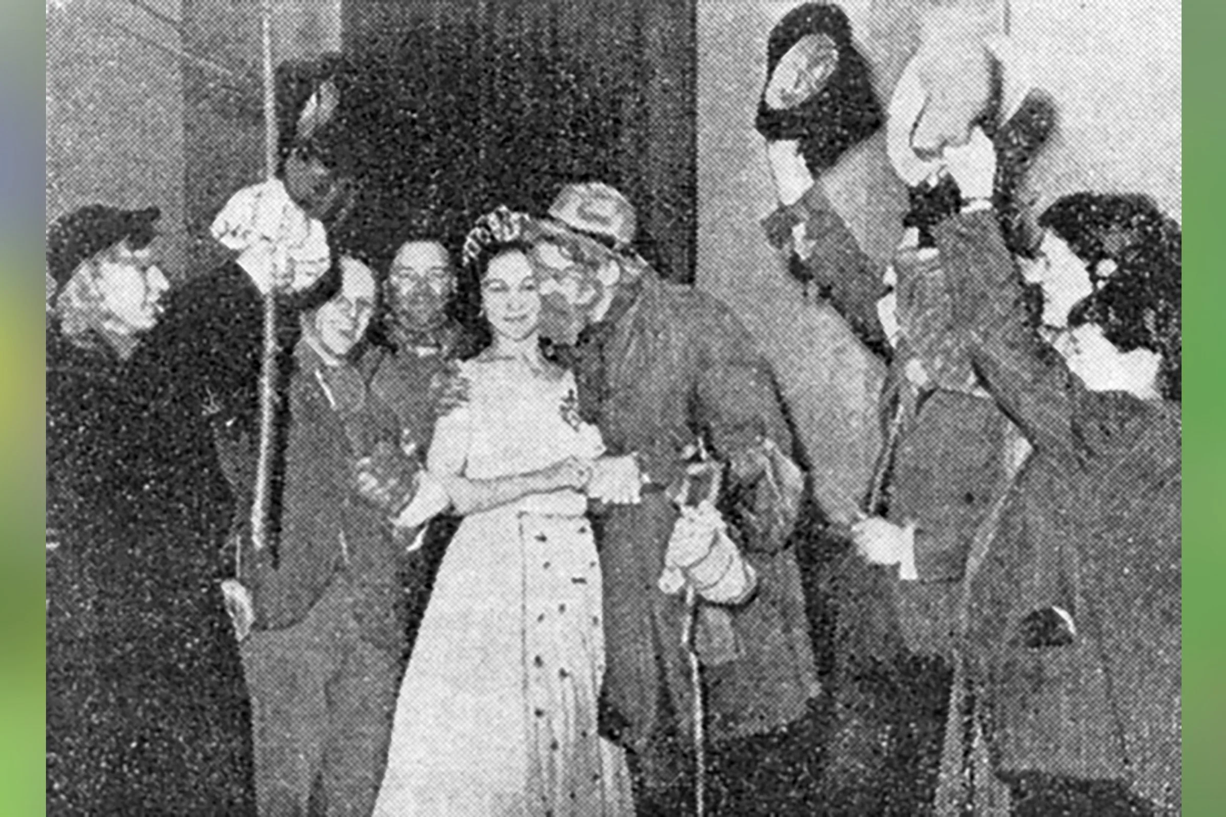  PAULINE  at Tramps Ball 1953