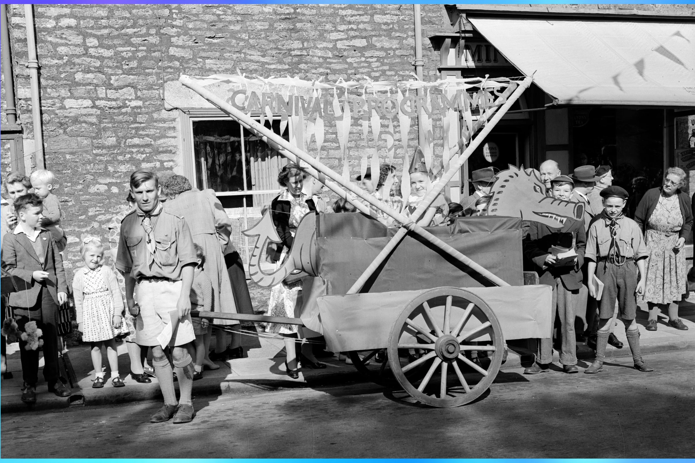 10th Frome Scout Group selling programmes