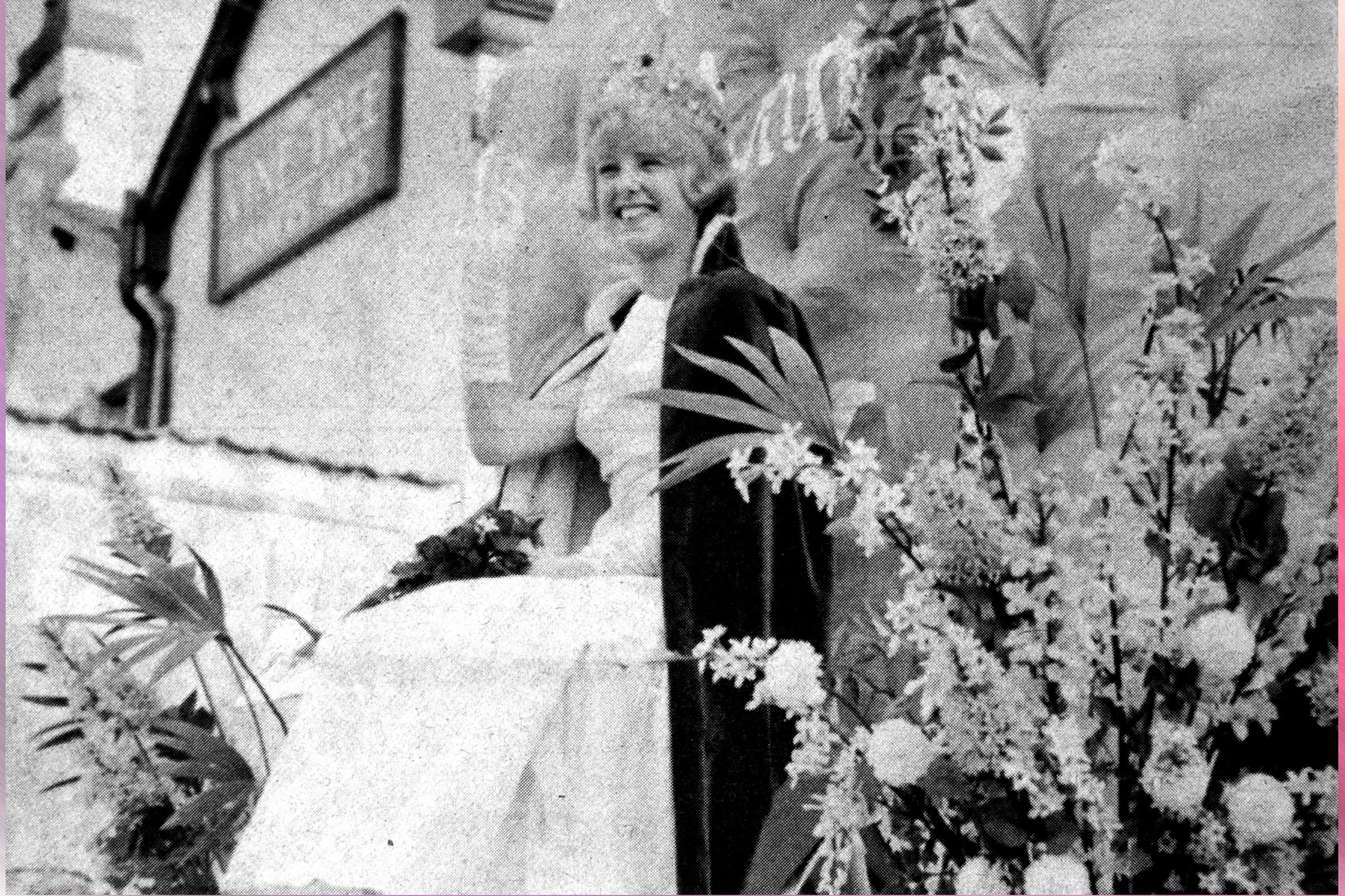  ANN  on float in parade 1964