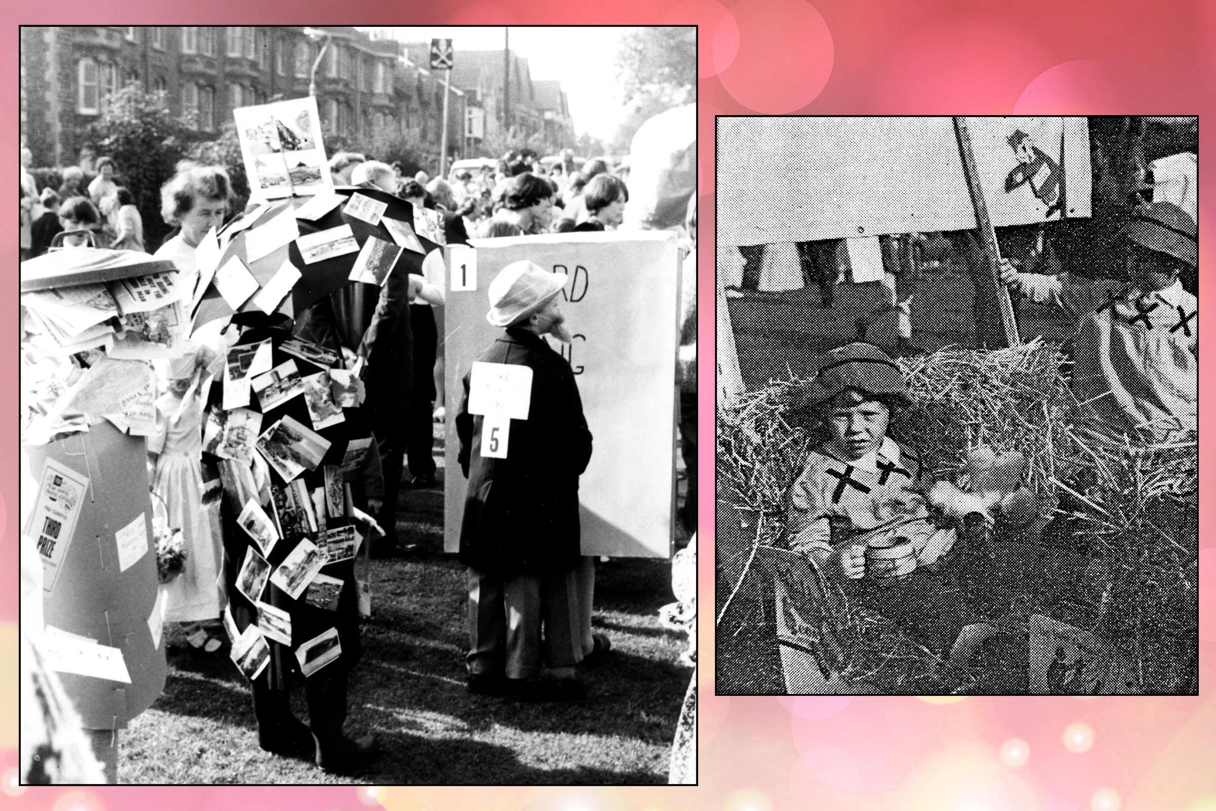 Children's entries in procession; Somerset Cider by Tracey Robbins & Stephen Doel