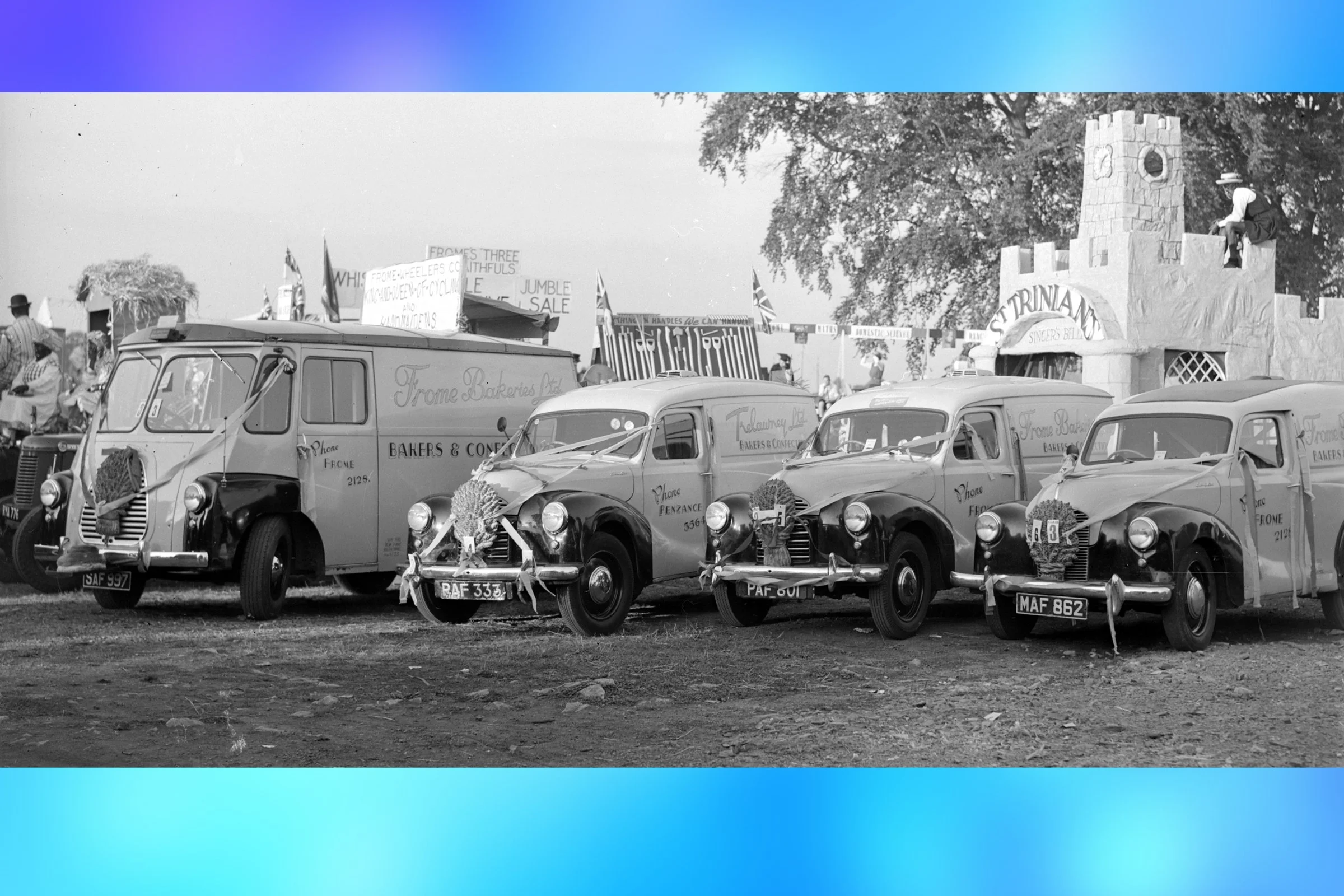 Frome Bakery vehicles