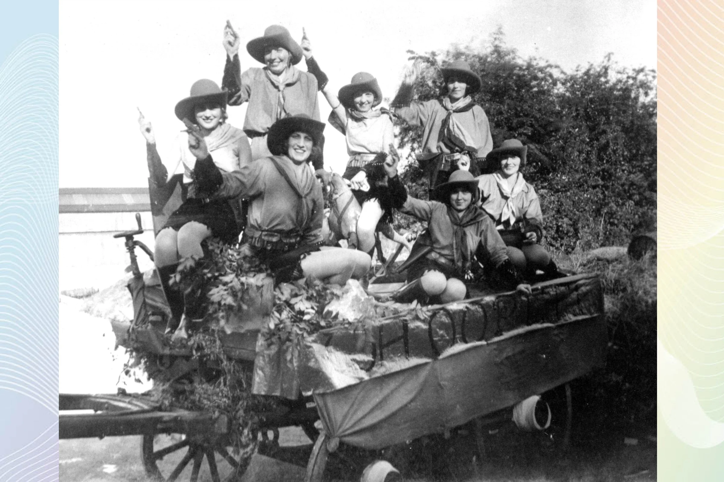  WHOOPEE GIRLS  by Miss Morgan