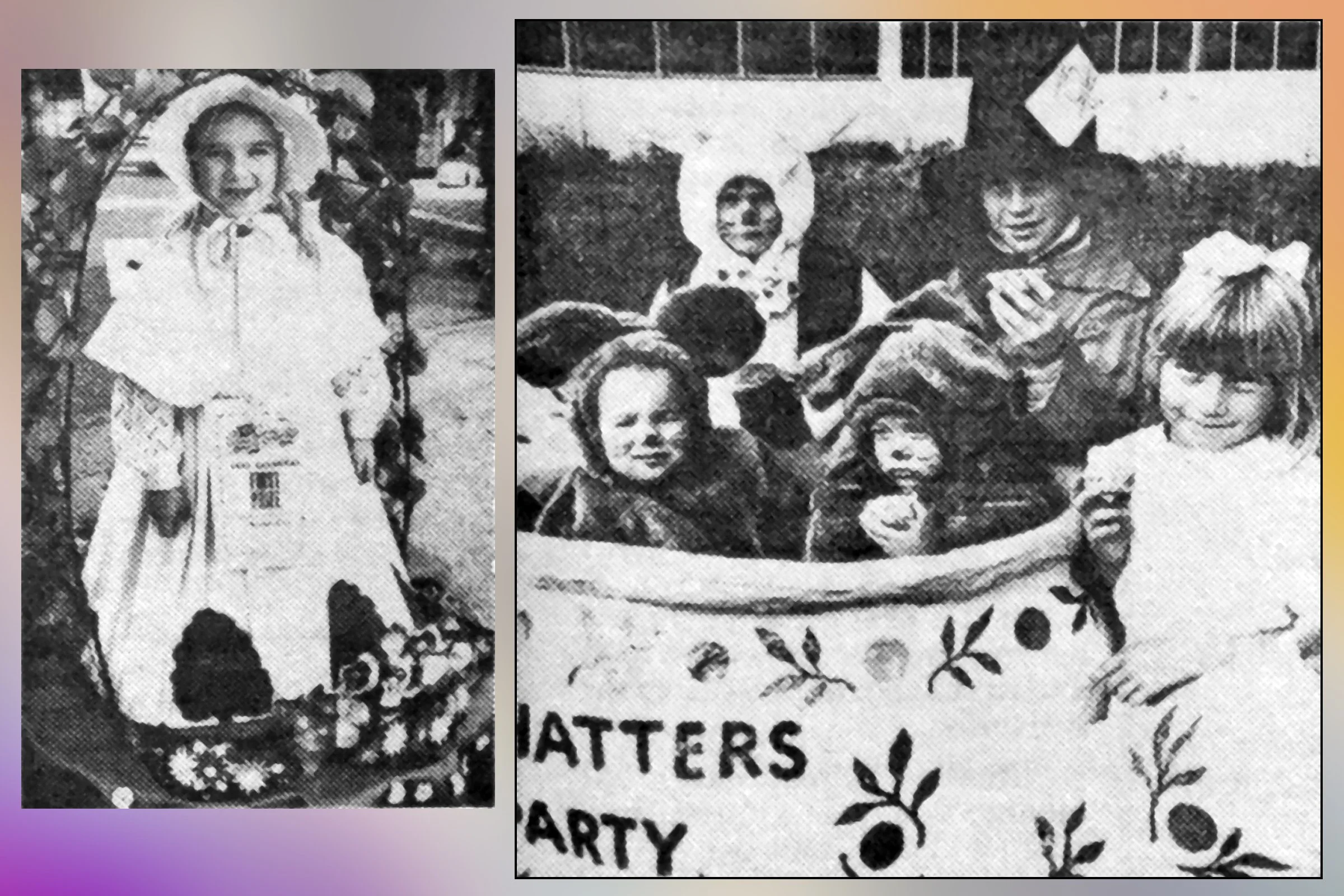 English Country Garden - Samantha Collins; Mad Hatters Tea Party - Charlton Family