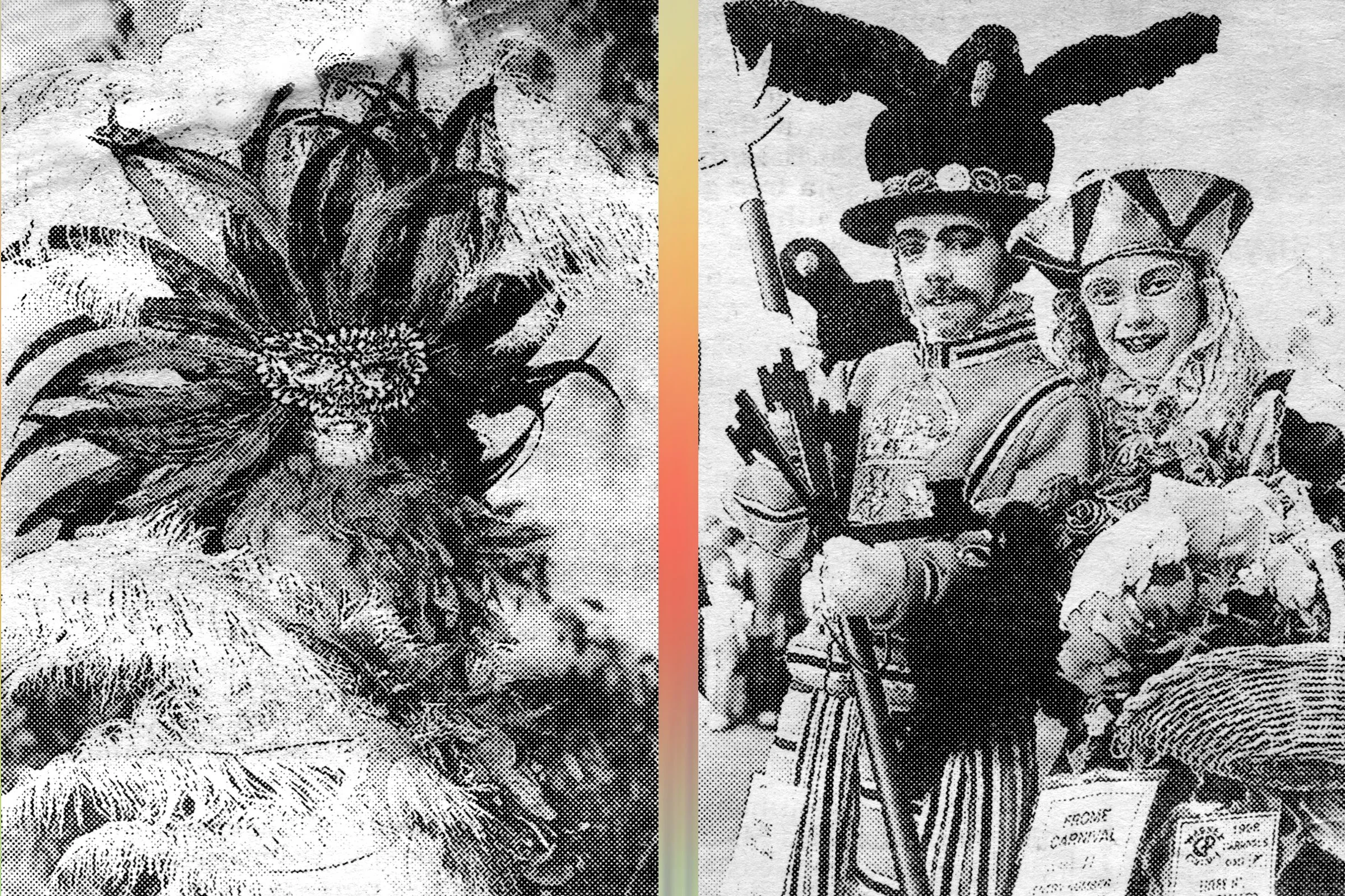 Princess Firebird - Jaki Bishop; Protector of the Keys - Dan Fielding with Columbine - Sherry Fielding