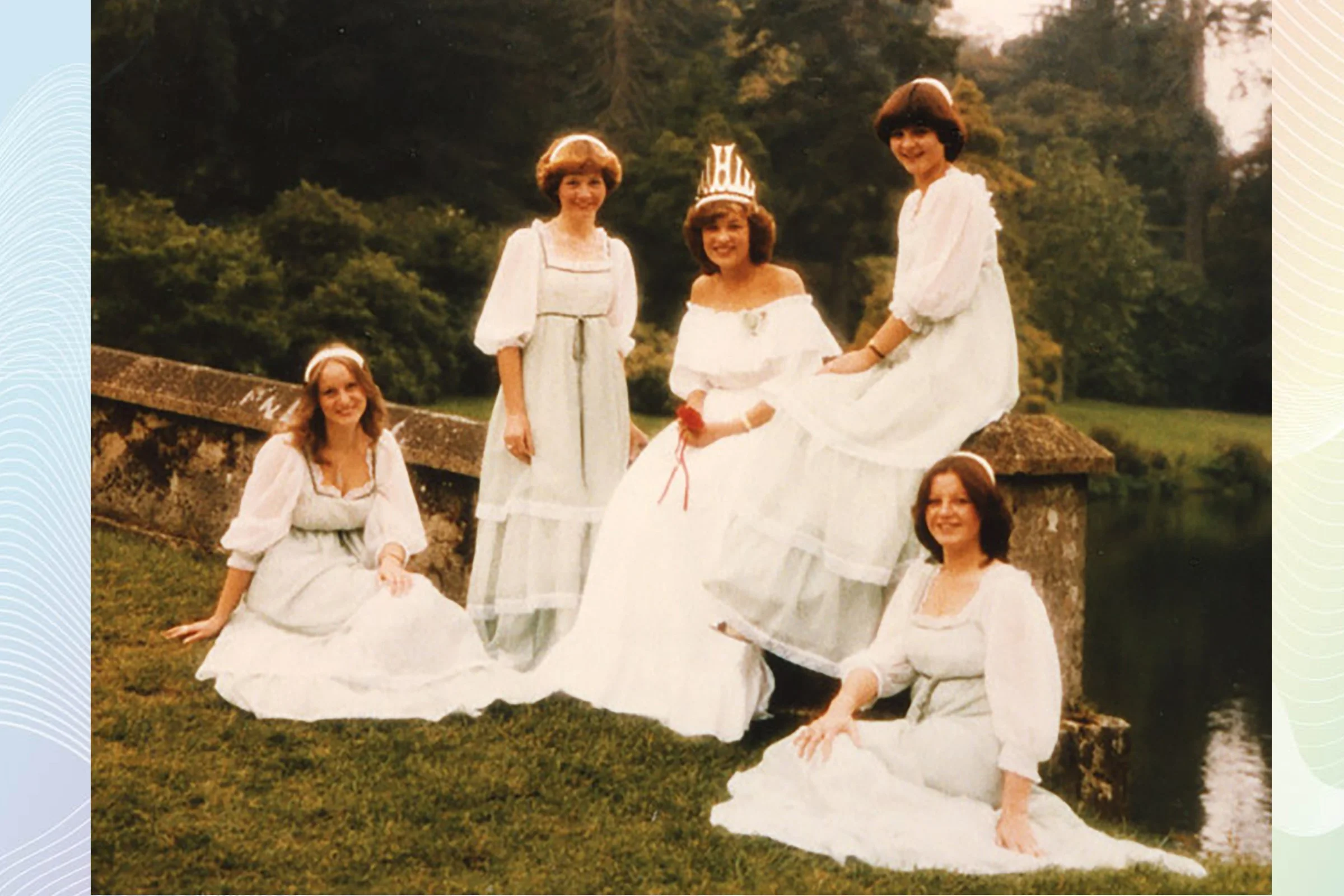  GILLIAN  with SUSAN, ELAINEA, VIVIENNE & CAROLINE