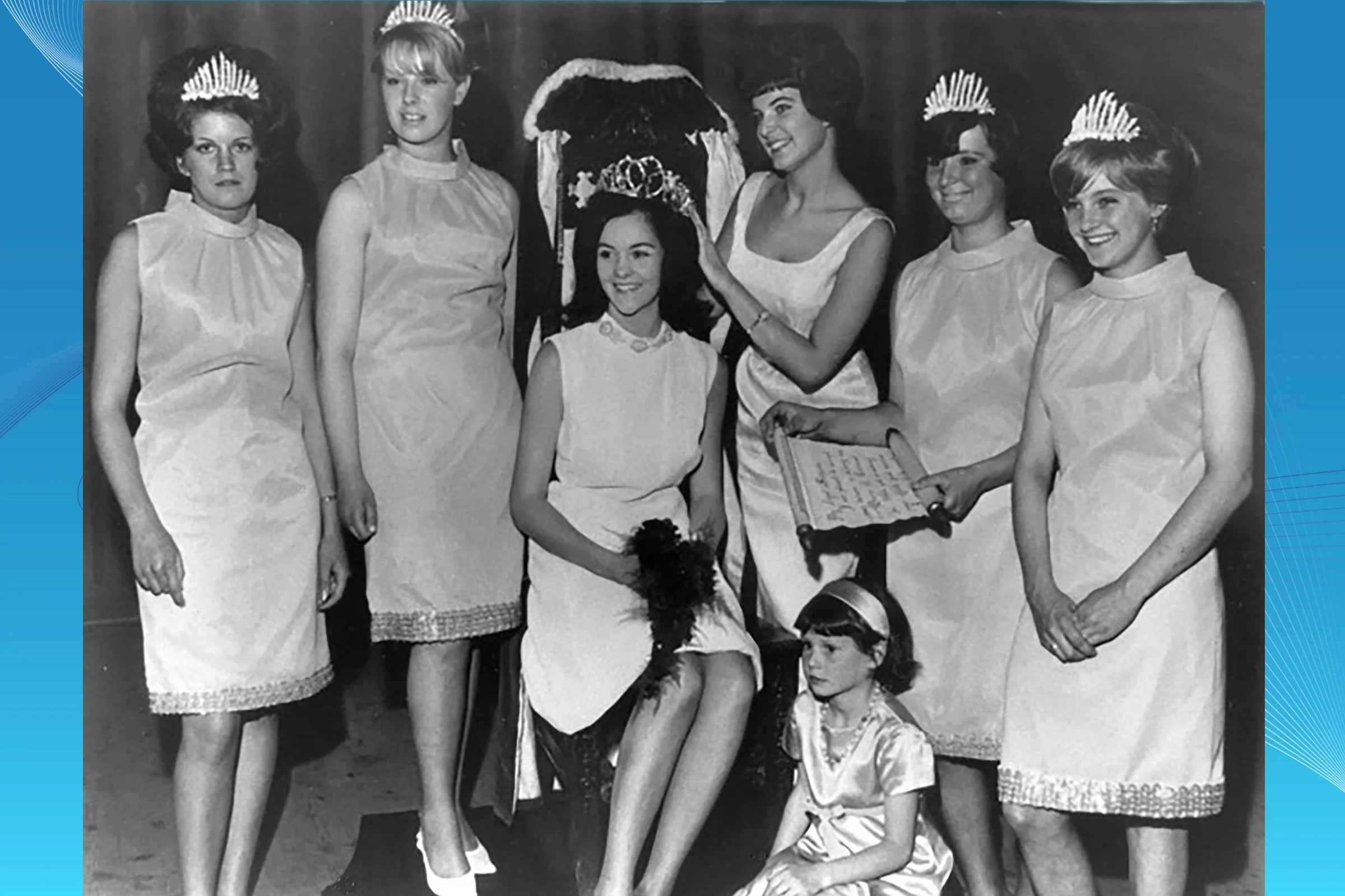  JOANNE  at crowning ceremony 1966