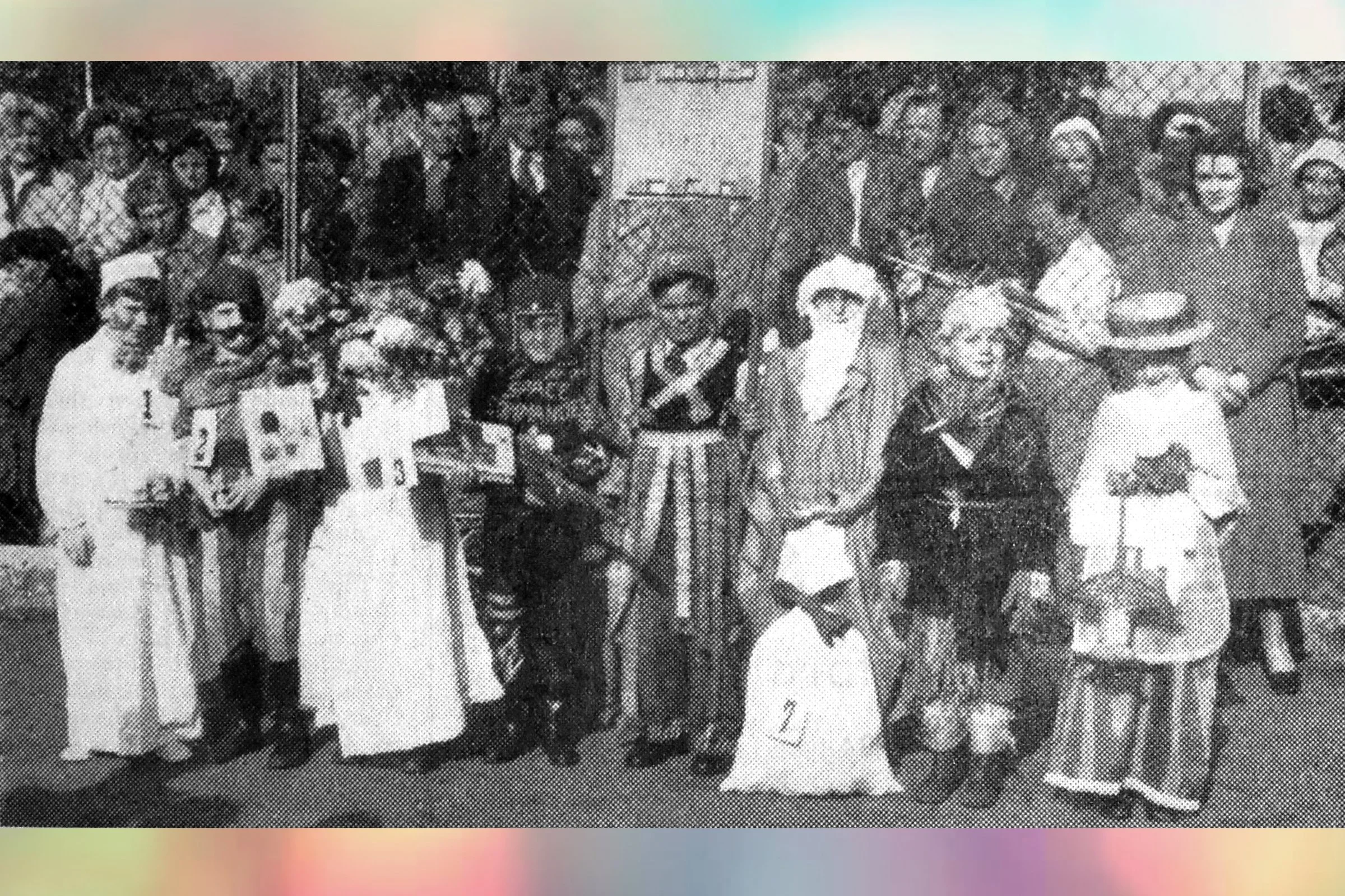 Another group of Children's entries in the park