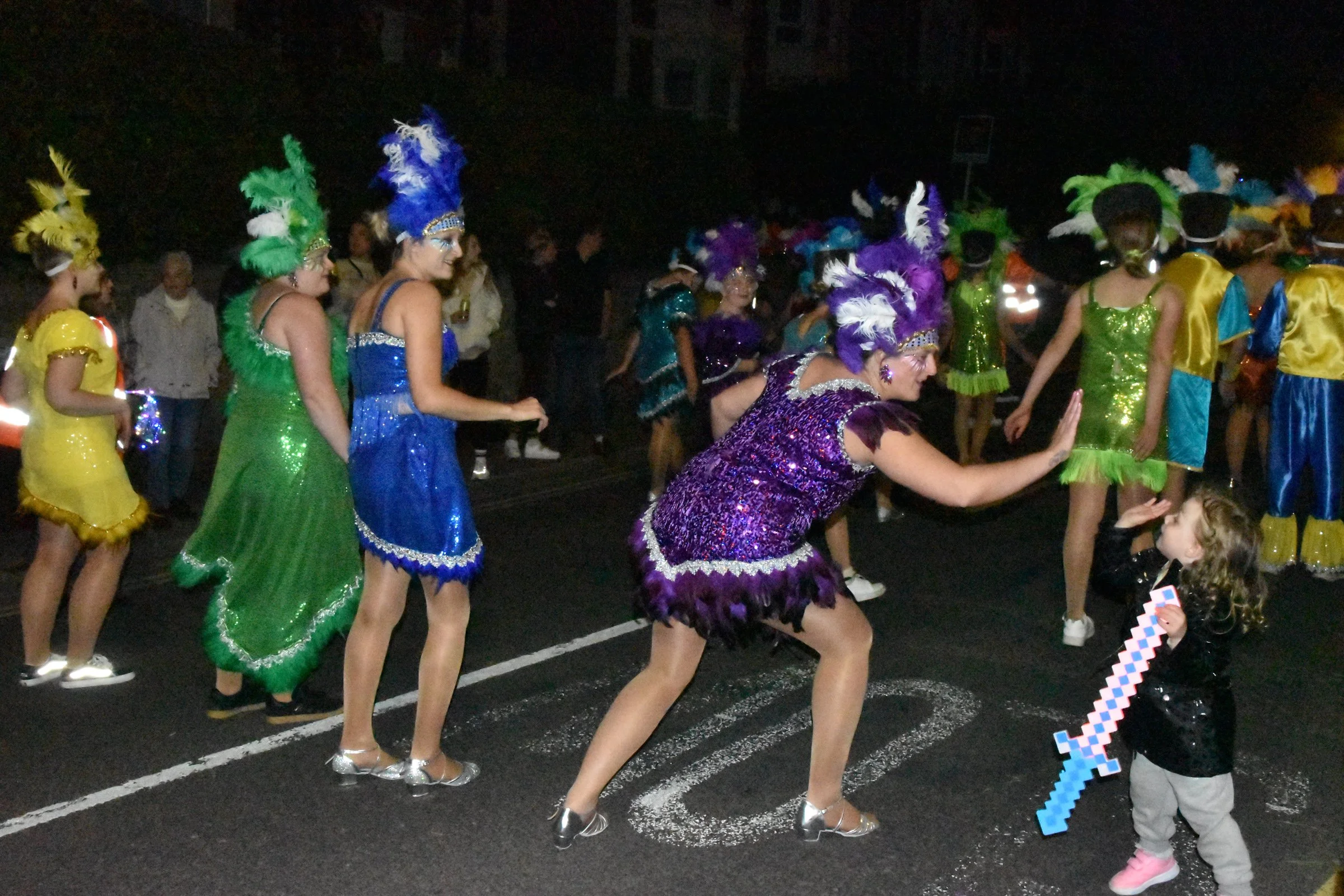 Samba - Hot Rock CC, walking due to problem with cart