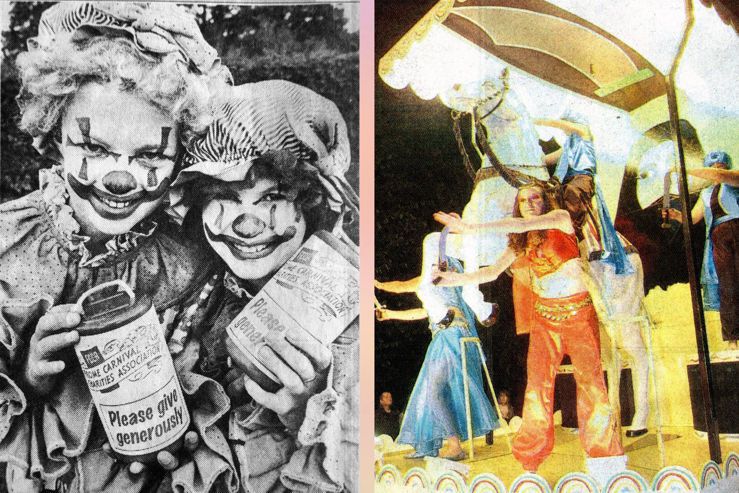 Carnival collectors Clare Wilkes and Sarah Parker; Egyptian Promise - Hot Rock CC