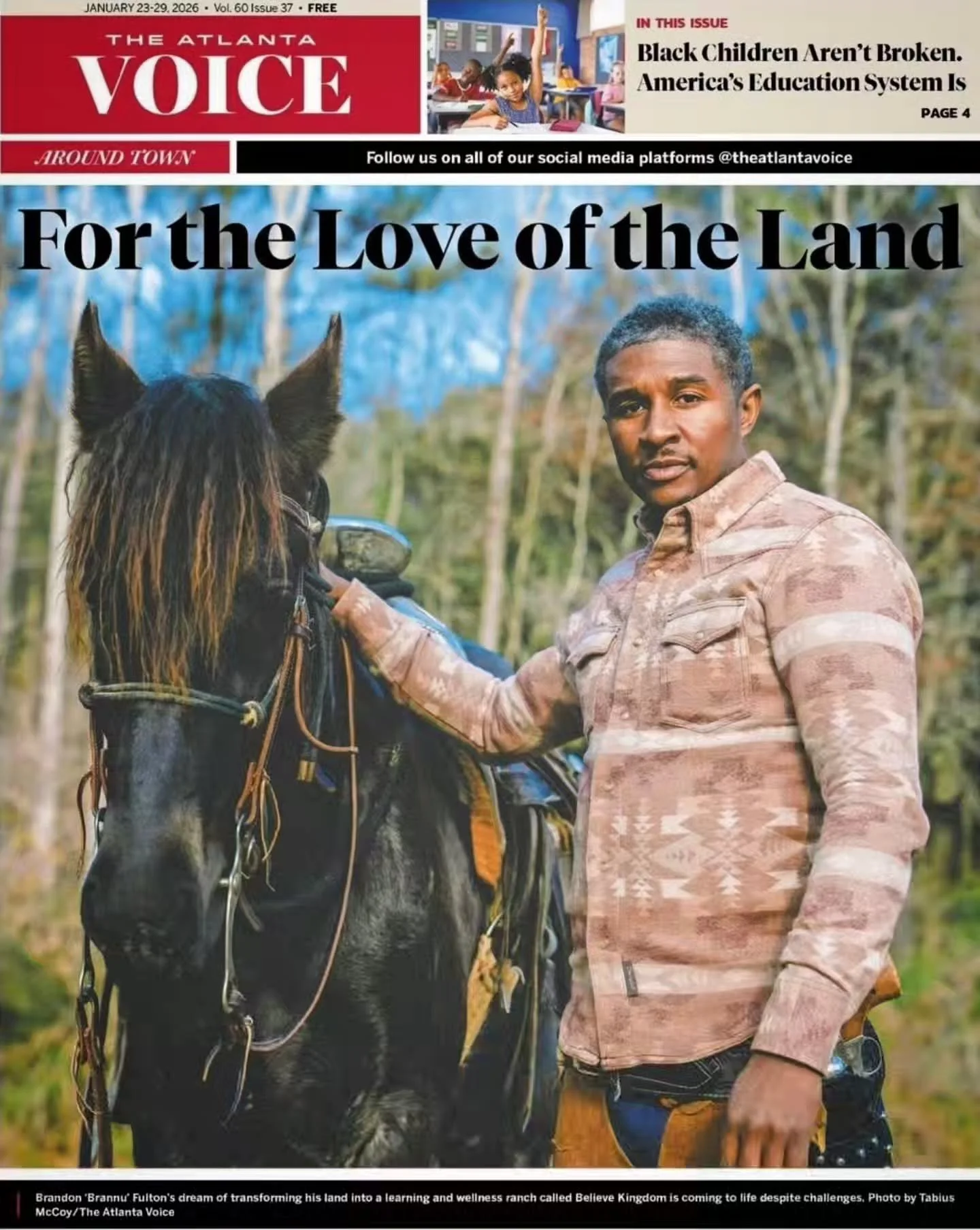 "...What started in a Brooklyn neighborhood soon began to flourish in Atlanta&rsquo;s metro area...On Fulton&rsquo;s 27 acres of land, poised for a dream and tucked away on the corner of Butner Road and Camp Creek Parkway, man and horse were rig