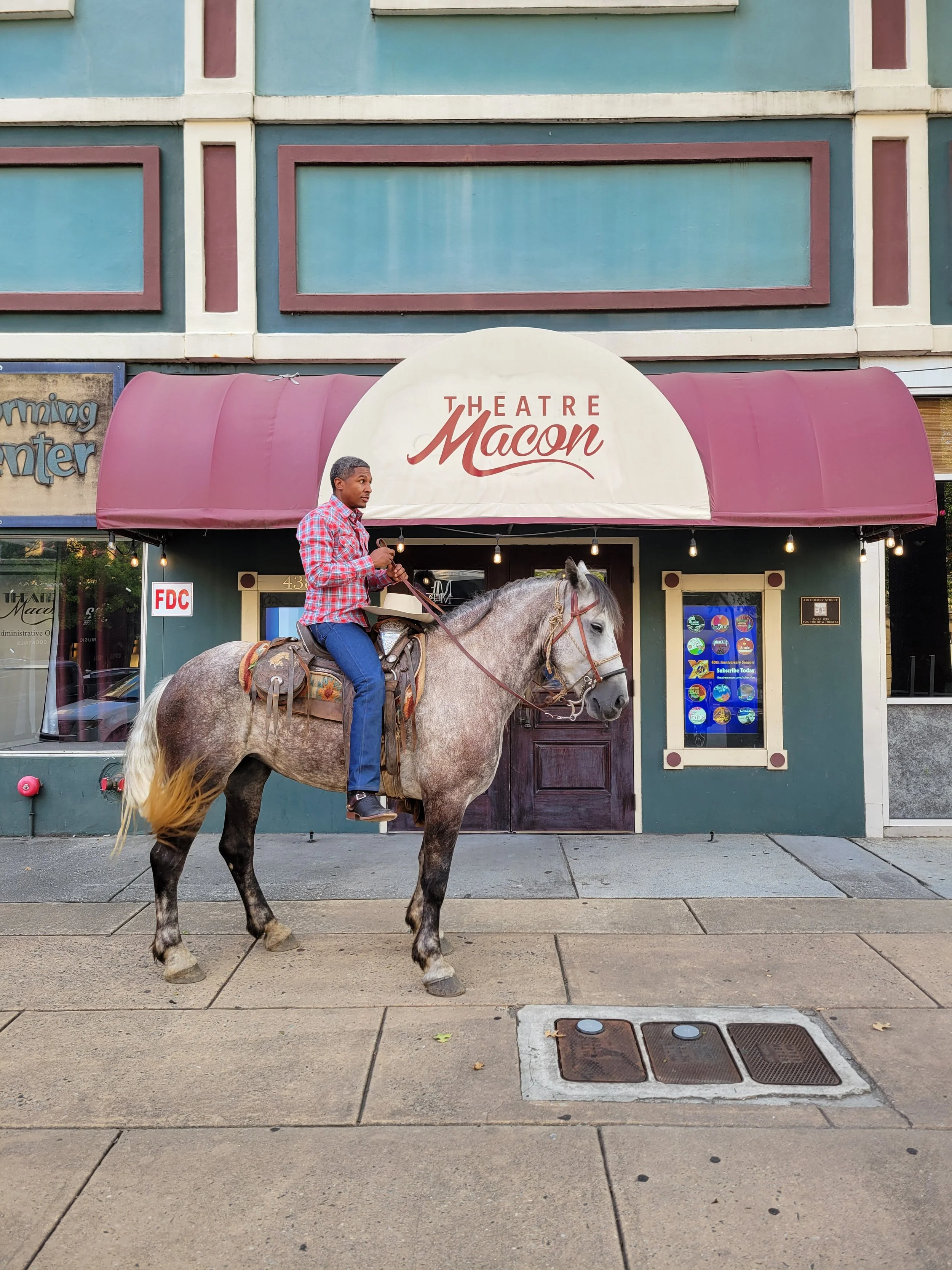 Brannu rode into Macon. 🐎 🎬

At the 2026 Macon Film Festival, "Brannu: The Urban Horseman" brought more than a film to the screen&mdash;it brought a story of movement, identity, resilience, and the extraordinary bond between a man and his