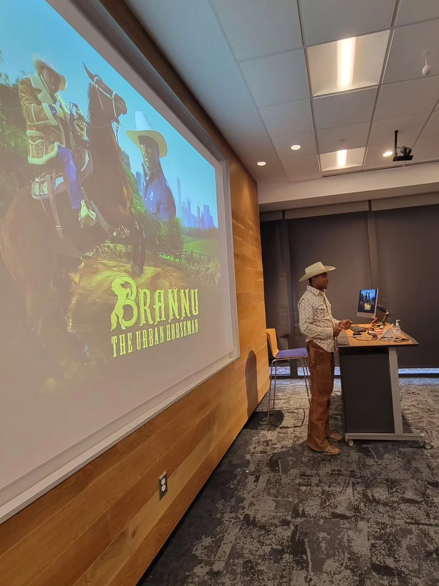 Some stories are meant to be witnessed&mdash;not simply watched.

Tonight we gathered on the campus of @georgiastateuniversity to experience "Brannu: The Urban Horseman" together&mdash;and in that room, a film became more than a film.

It b