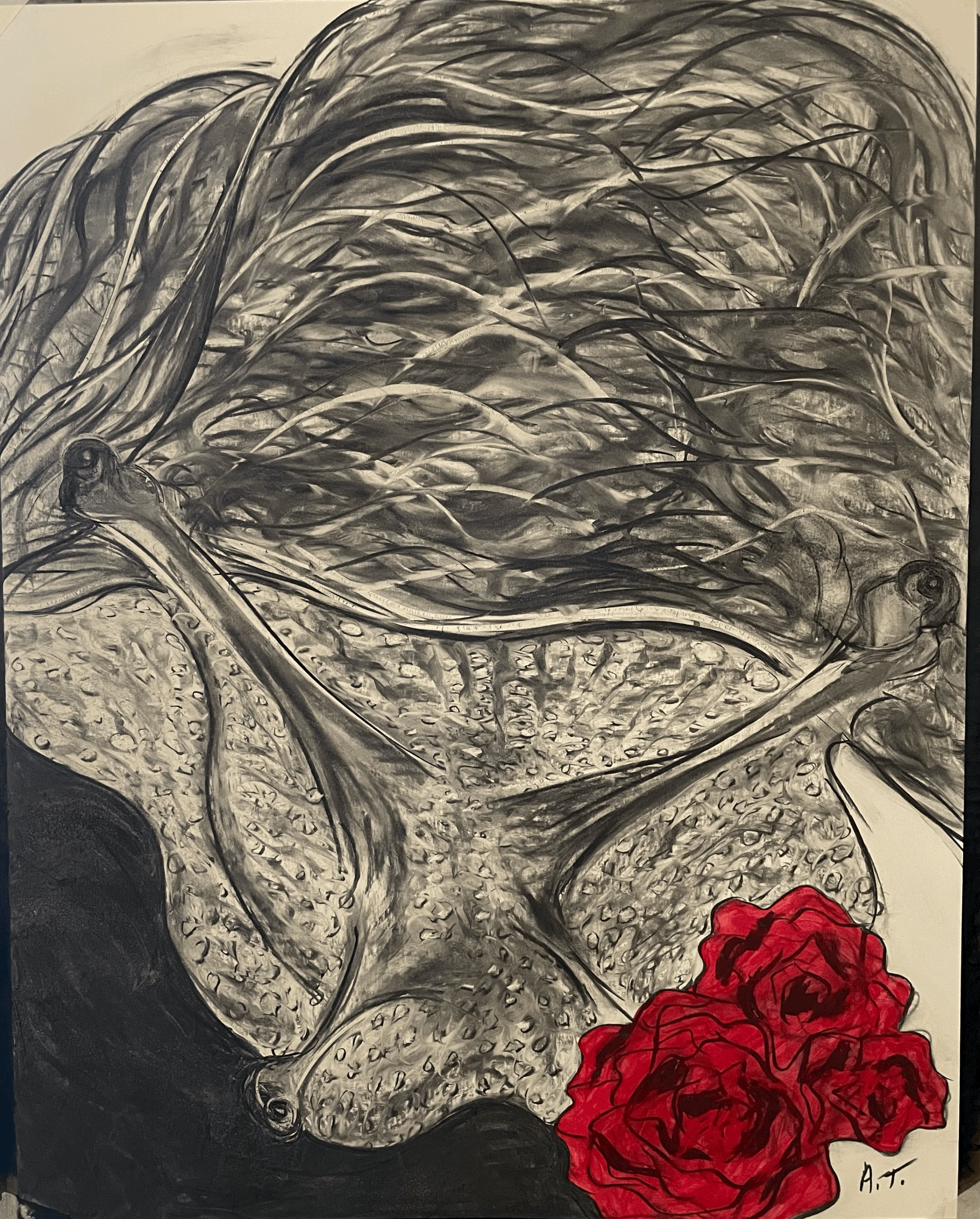 Slow Down & Smell the Roses, 2026. (Available)