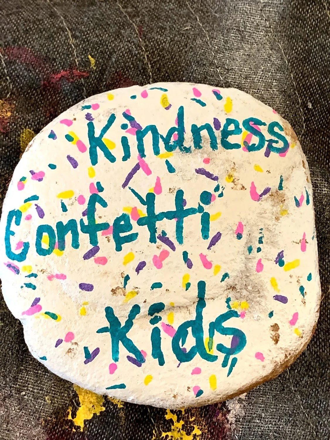 Kindness Rocks and Cards for Soldiers