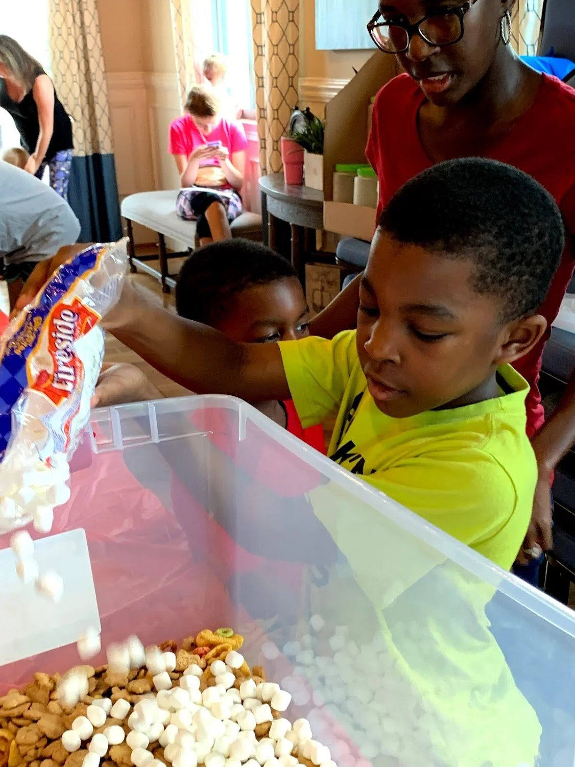 Kindness Confetti Snack Mix for Community Helpers