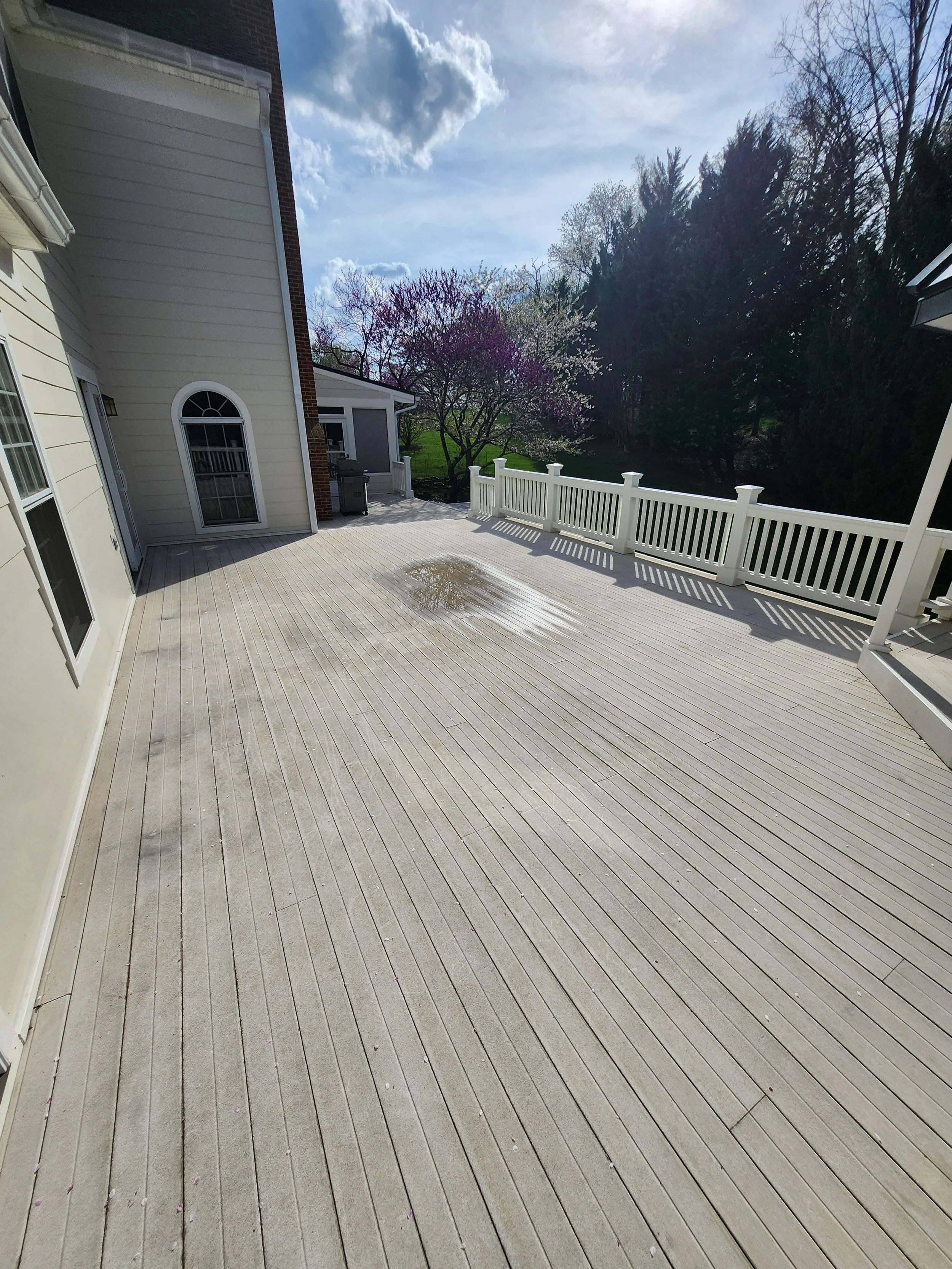 Deck After Cleaning