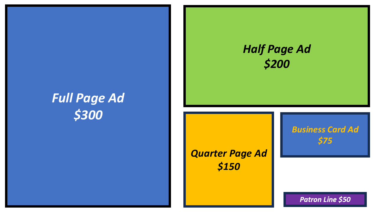 Advertising Opportunities in Our Event Booklet