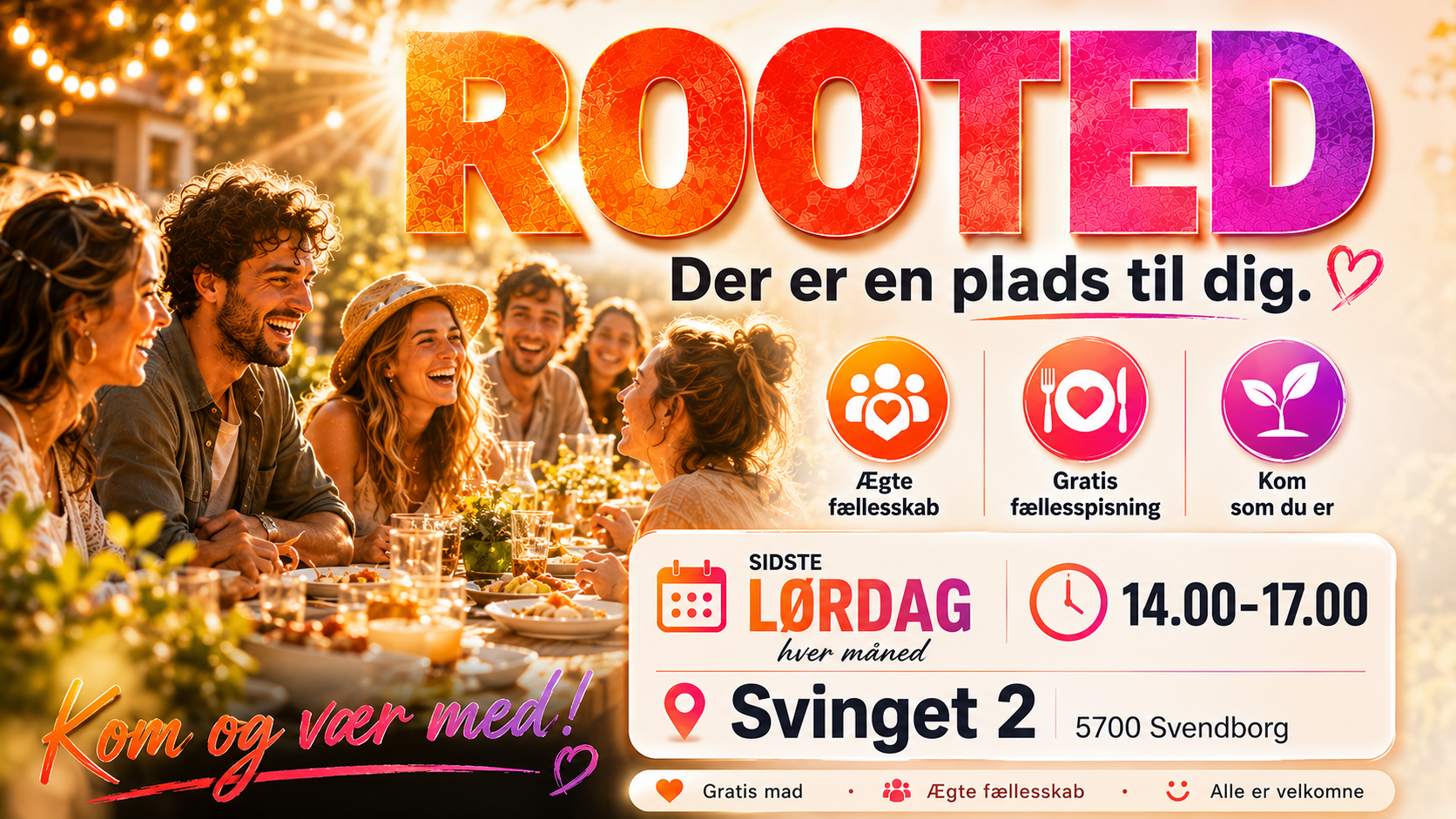 ROOTED - Fællesskab for livet.