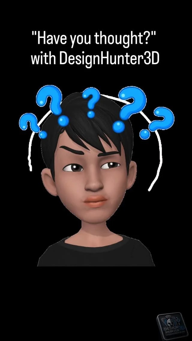 #3dprinting #haveyouthought #designhunter3d