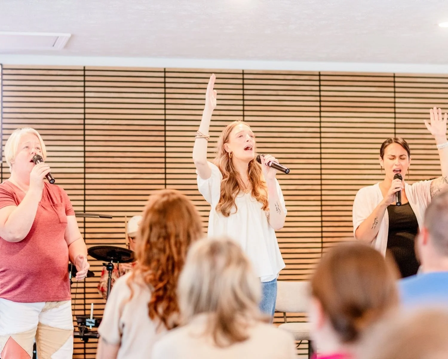 Worship Team At Shores Church, Wells Maine
